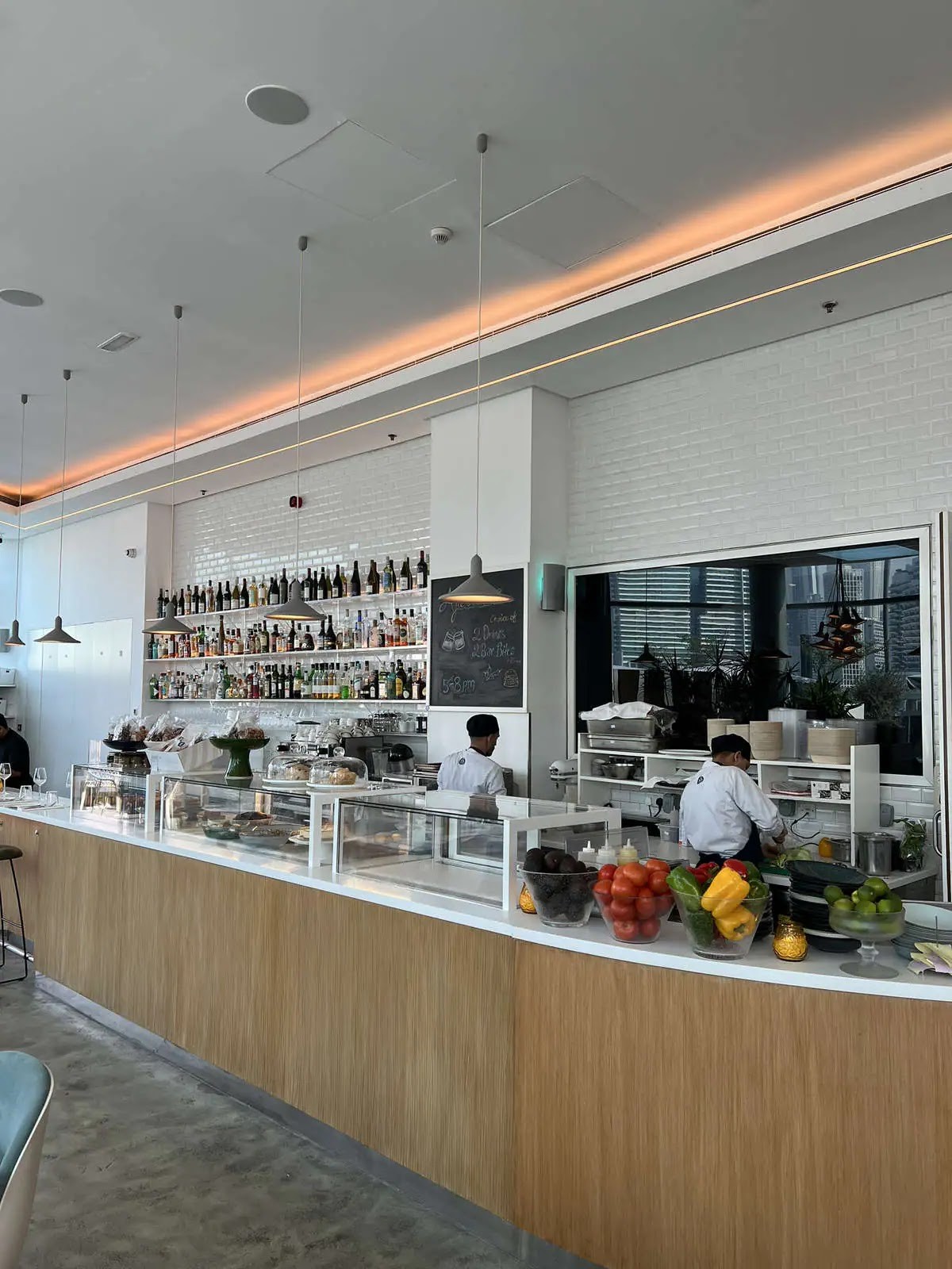 The Lighthouse Restaurant & Bar, Dubai Design District: the place