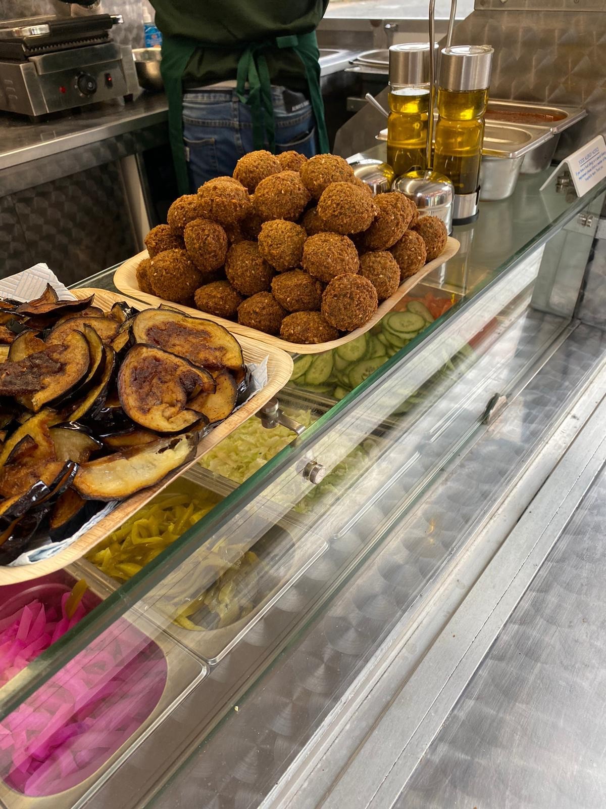 Yaffa falafel box: the place