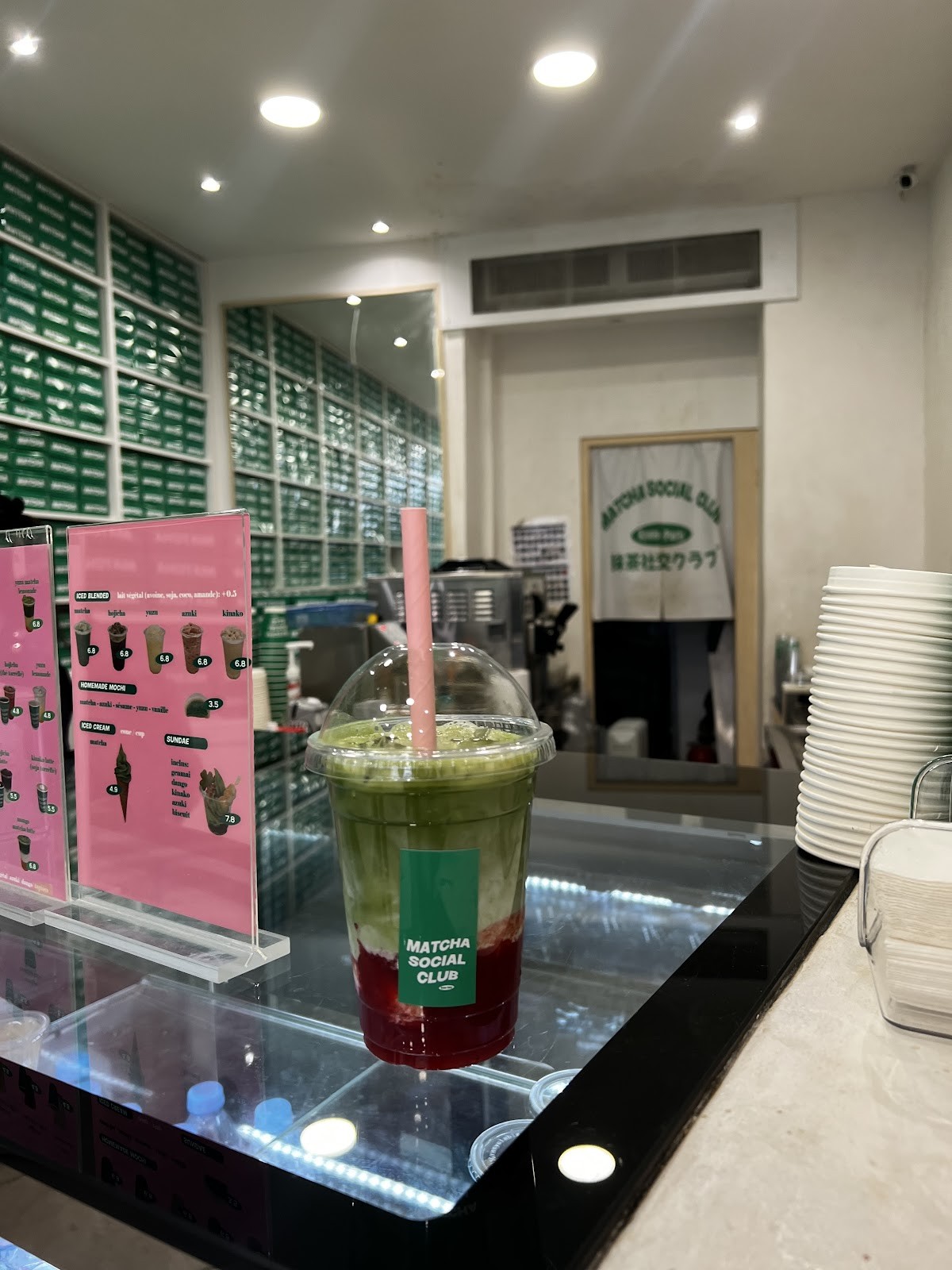 Matcha Social Club: the place