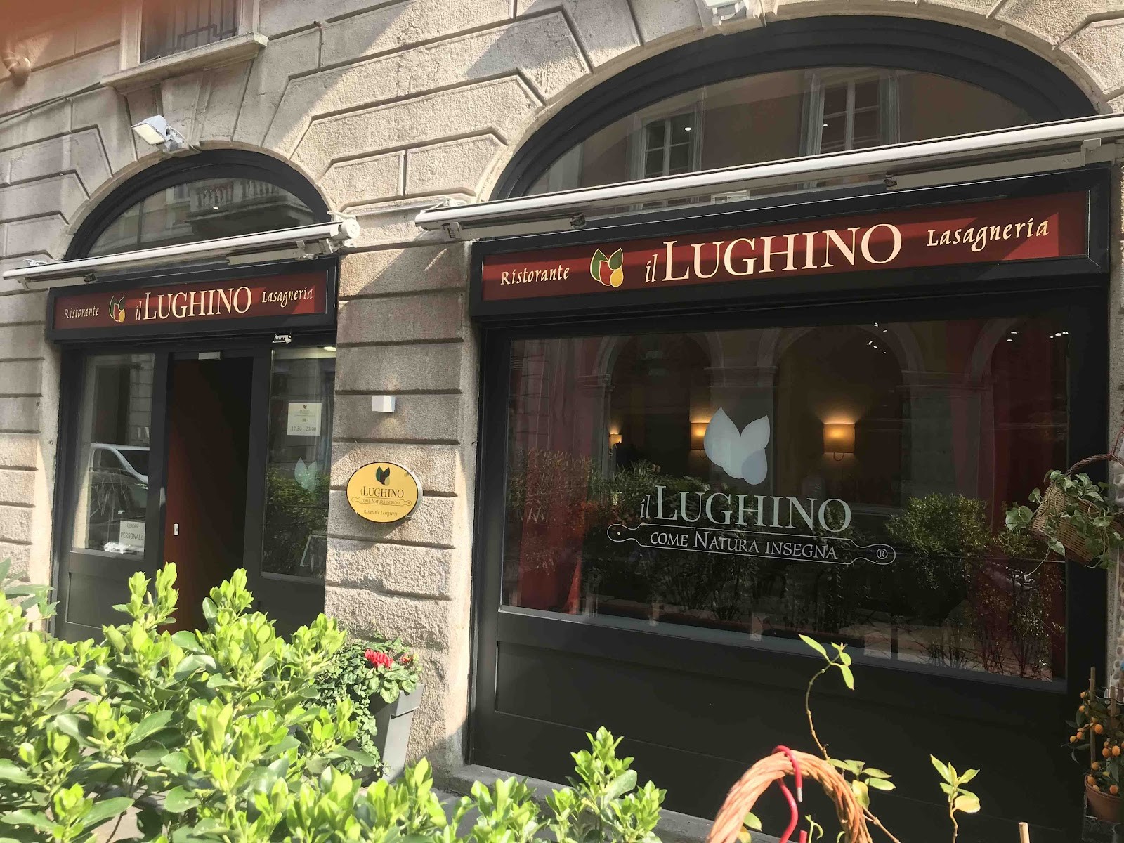 il Lughino, Come Natura insegna - Milano: the place