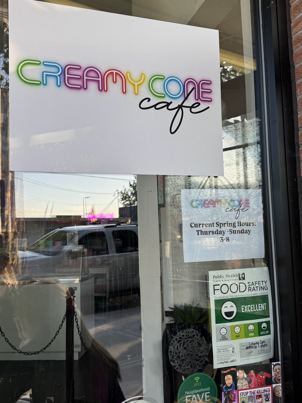 Creamy Cone Cafe: the place