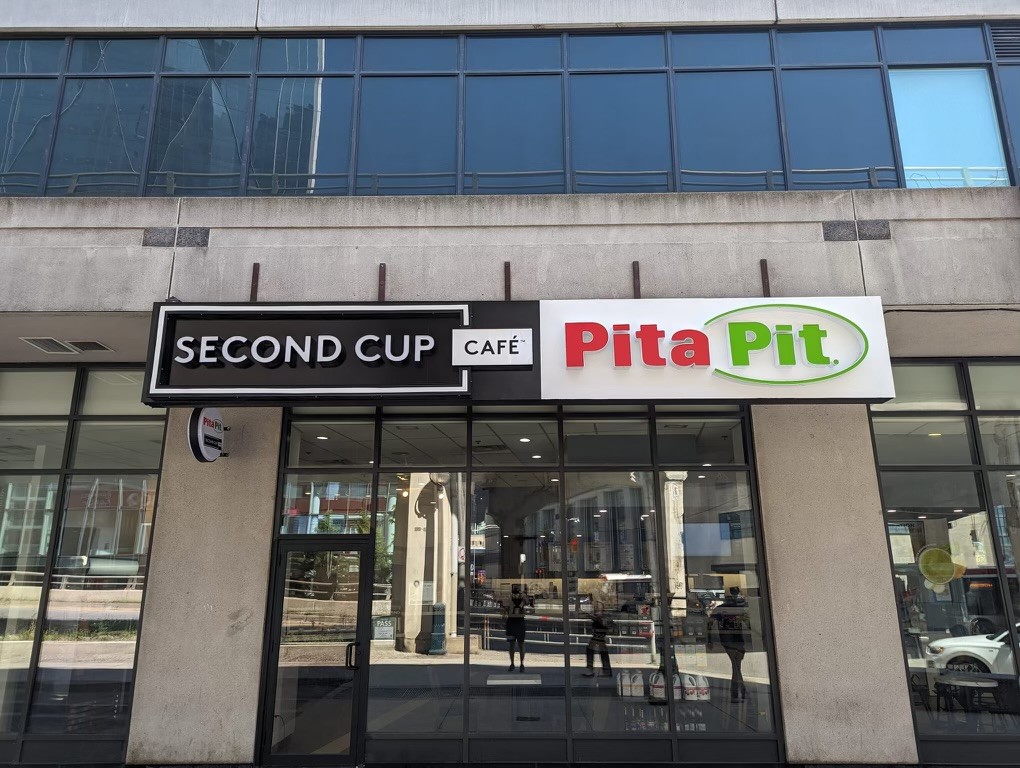 Pita Pit & Second Cup Café: the place
