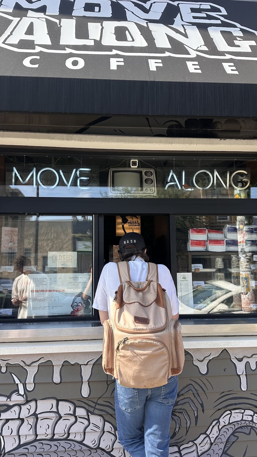 Move Along Coffee: the place