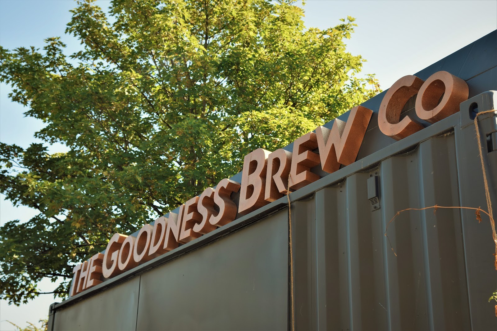 The Goodness Brewing Company: the place