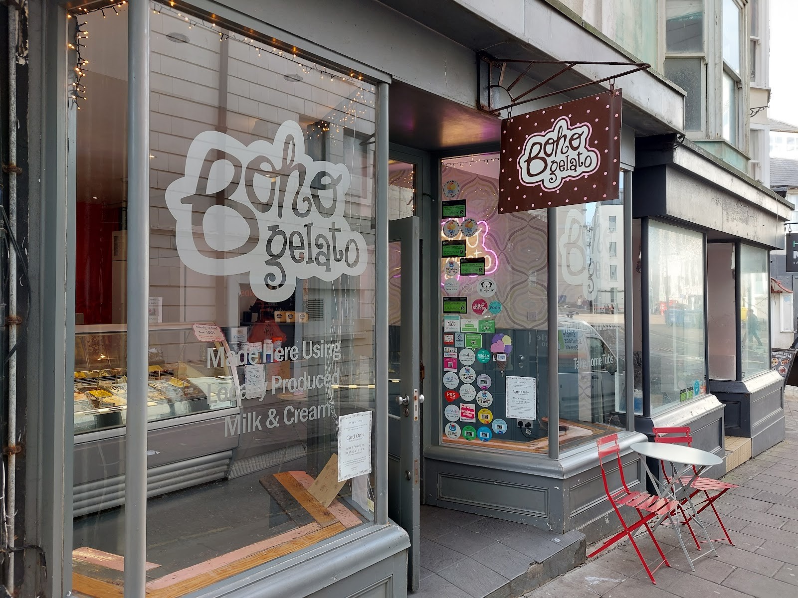 Boho Gelato: the place