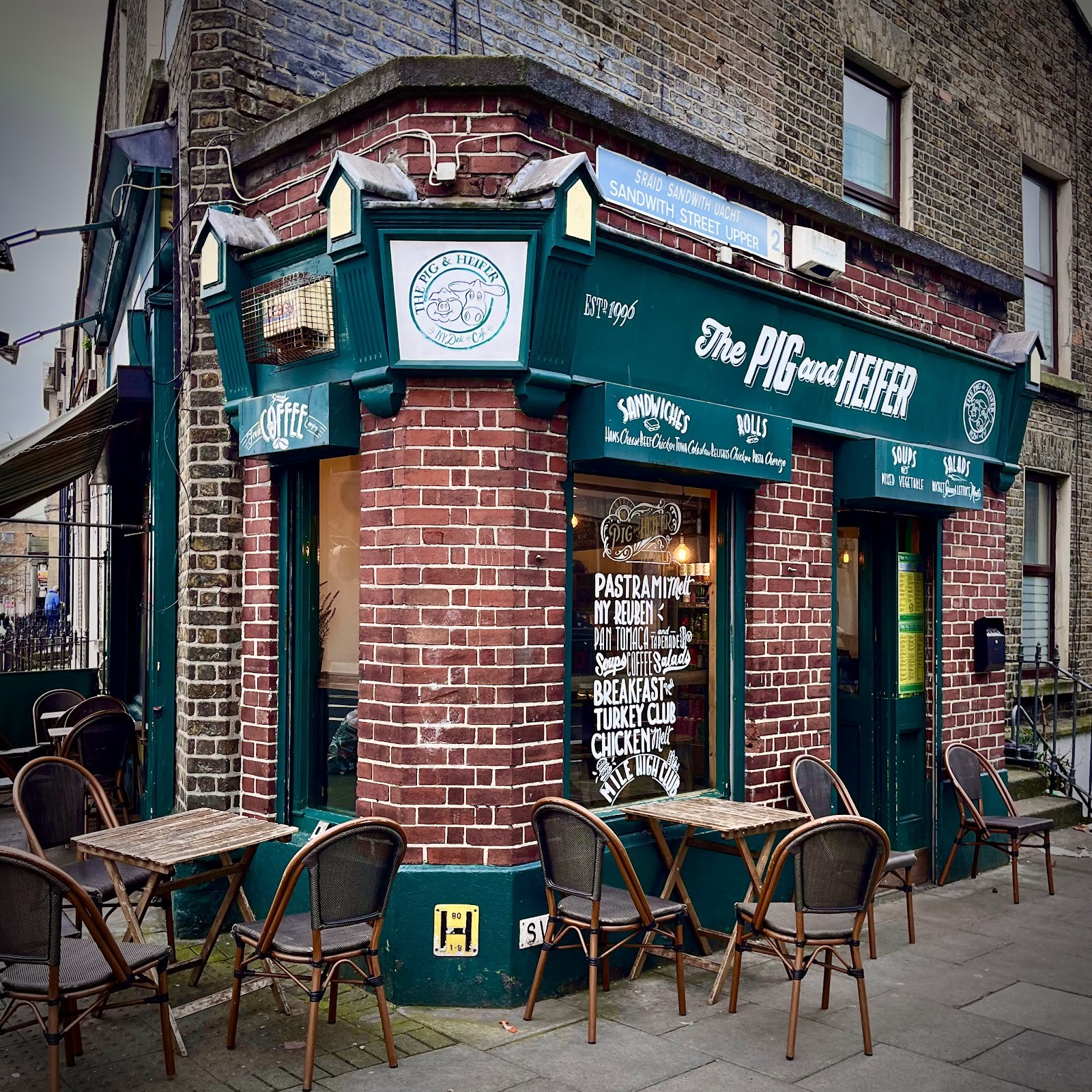 The Pig and Heifer: the place