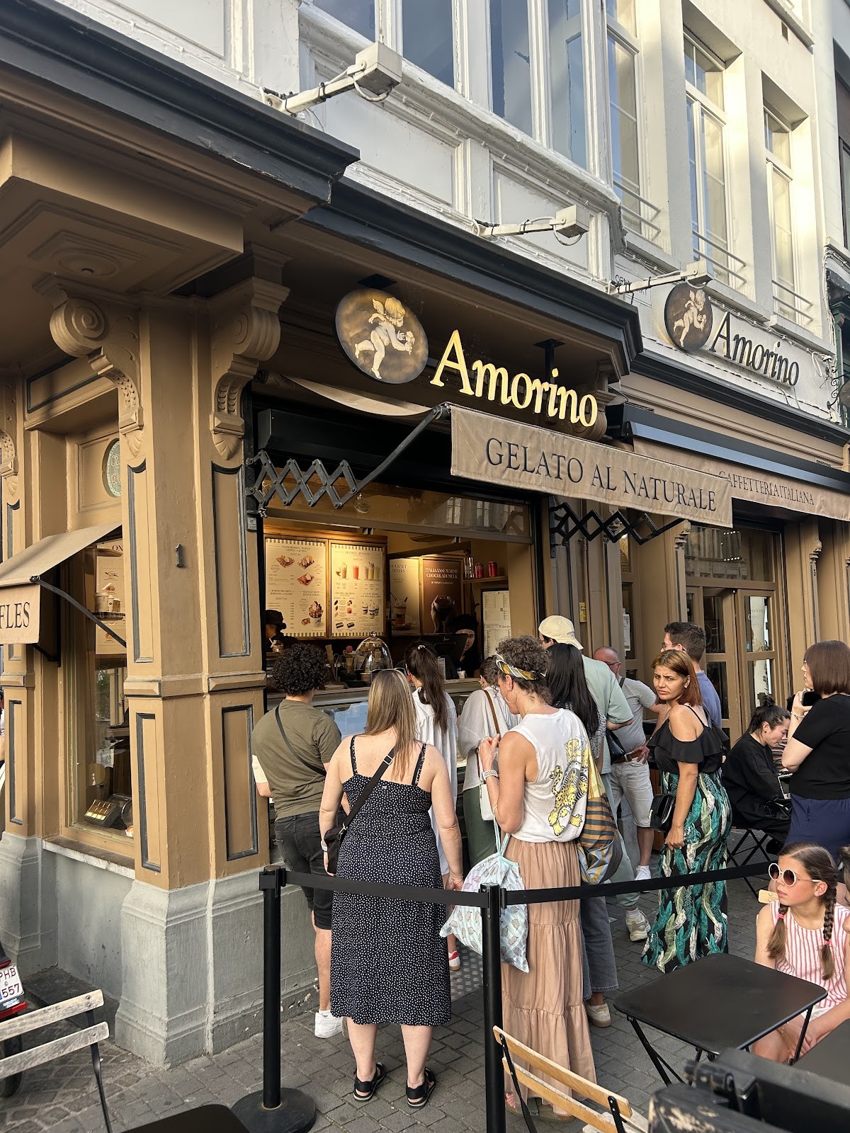 Amorino Gelato - Antwerpen: the place