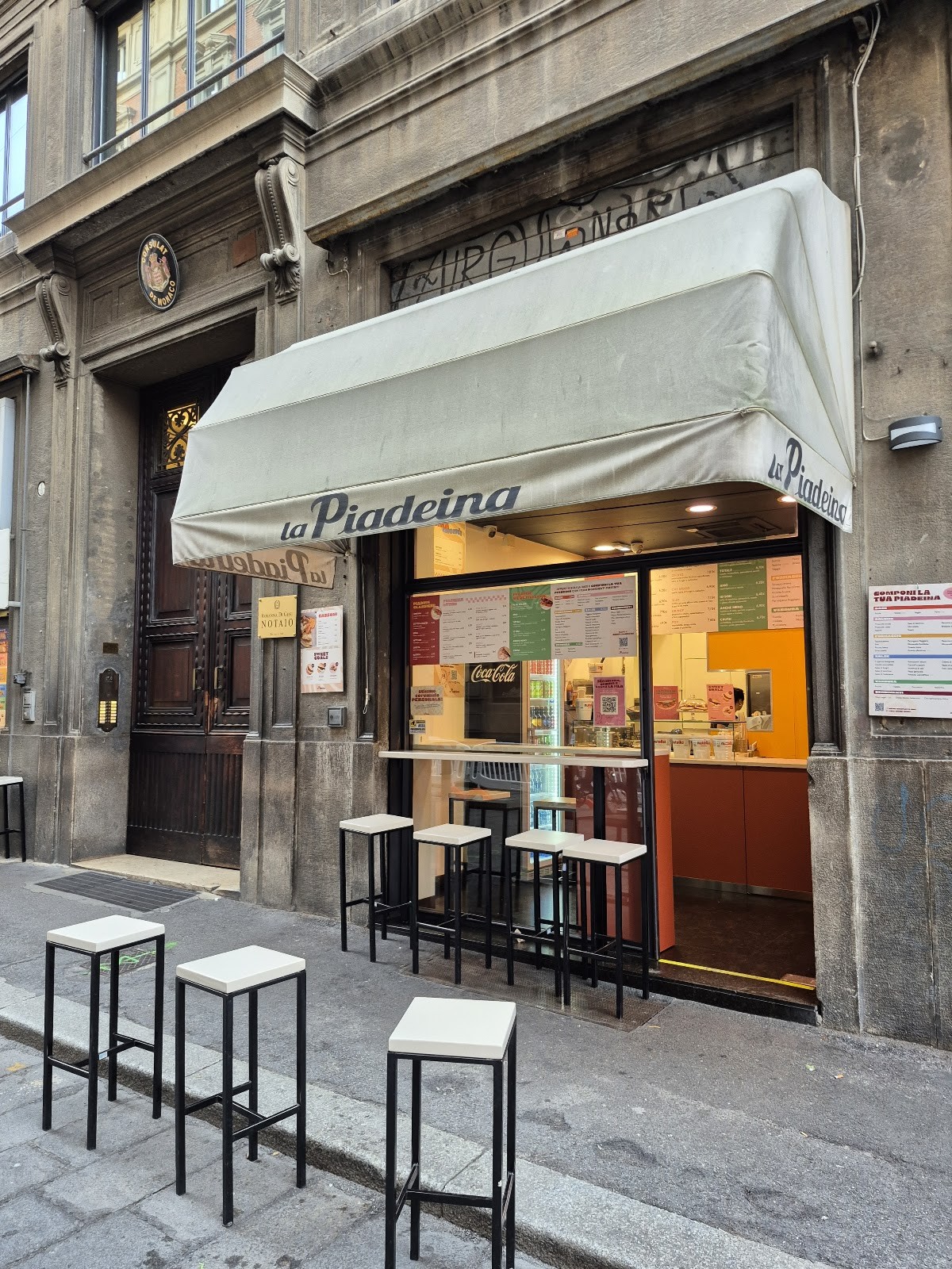 Piadineria la Piadeina: the place