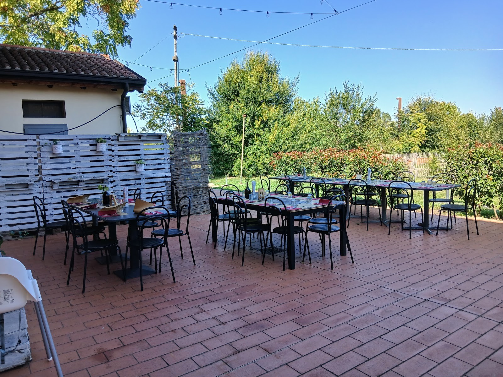 La Tìz Osteria Sociale di Villa Pini: the place