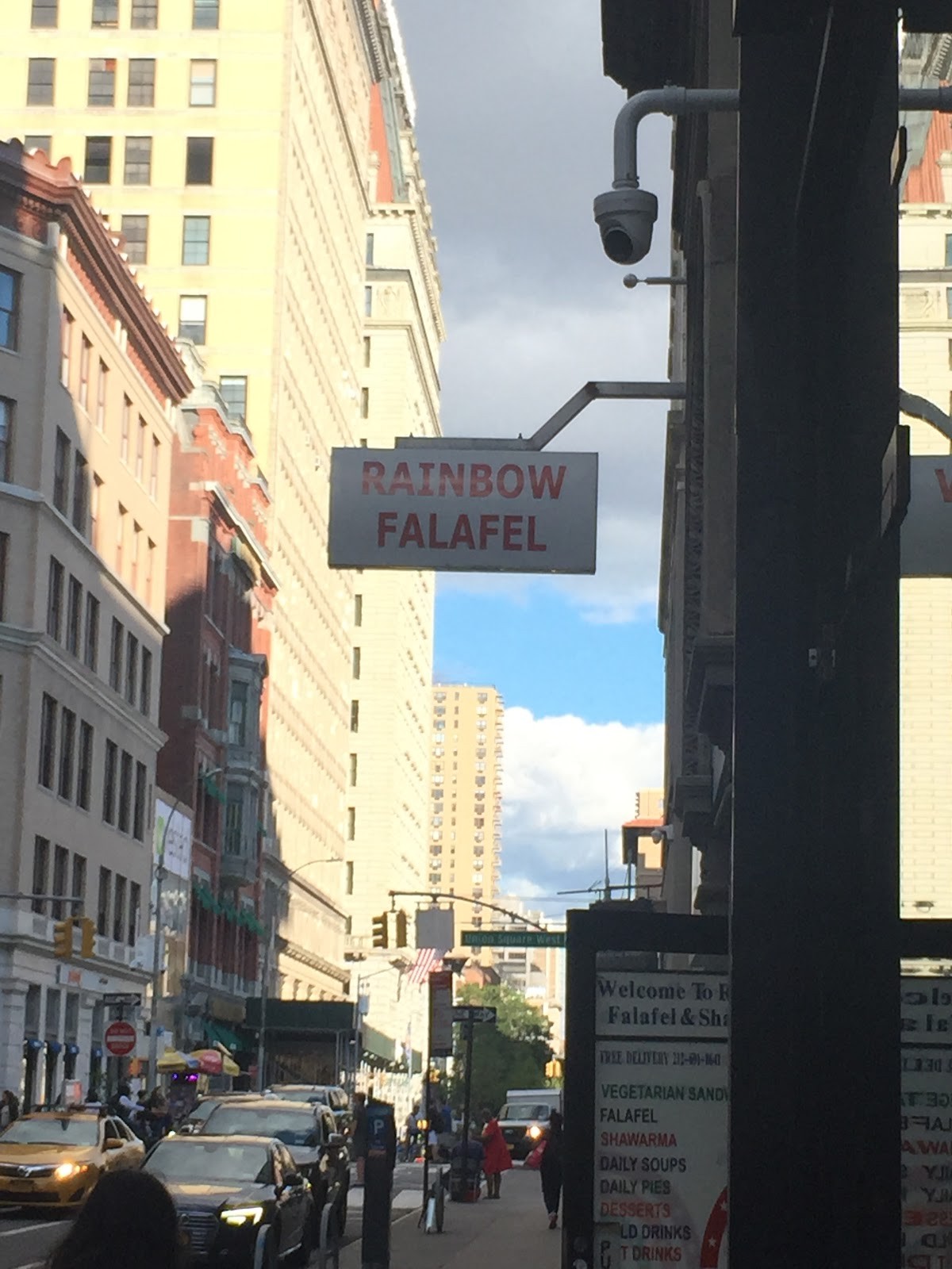 Rainbow Falafel: the place