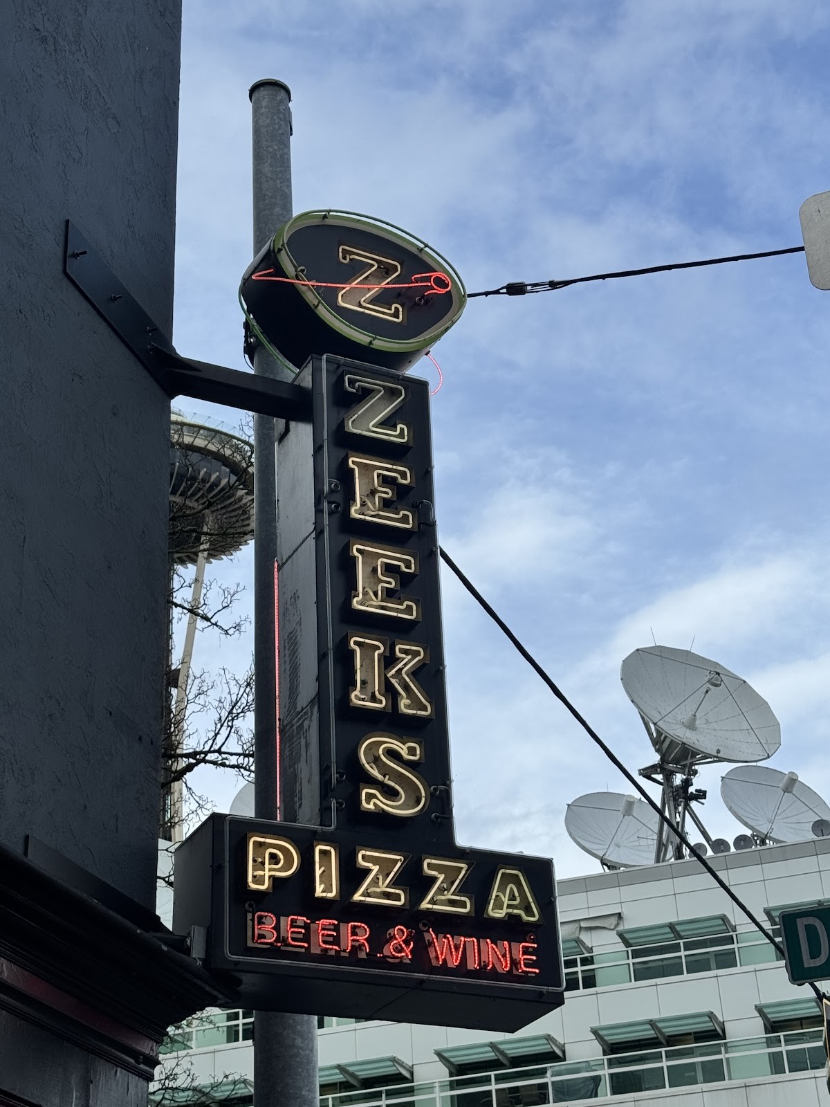 Zeeks Pizza: the place