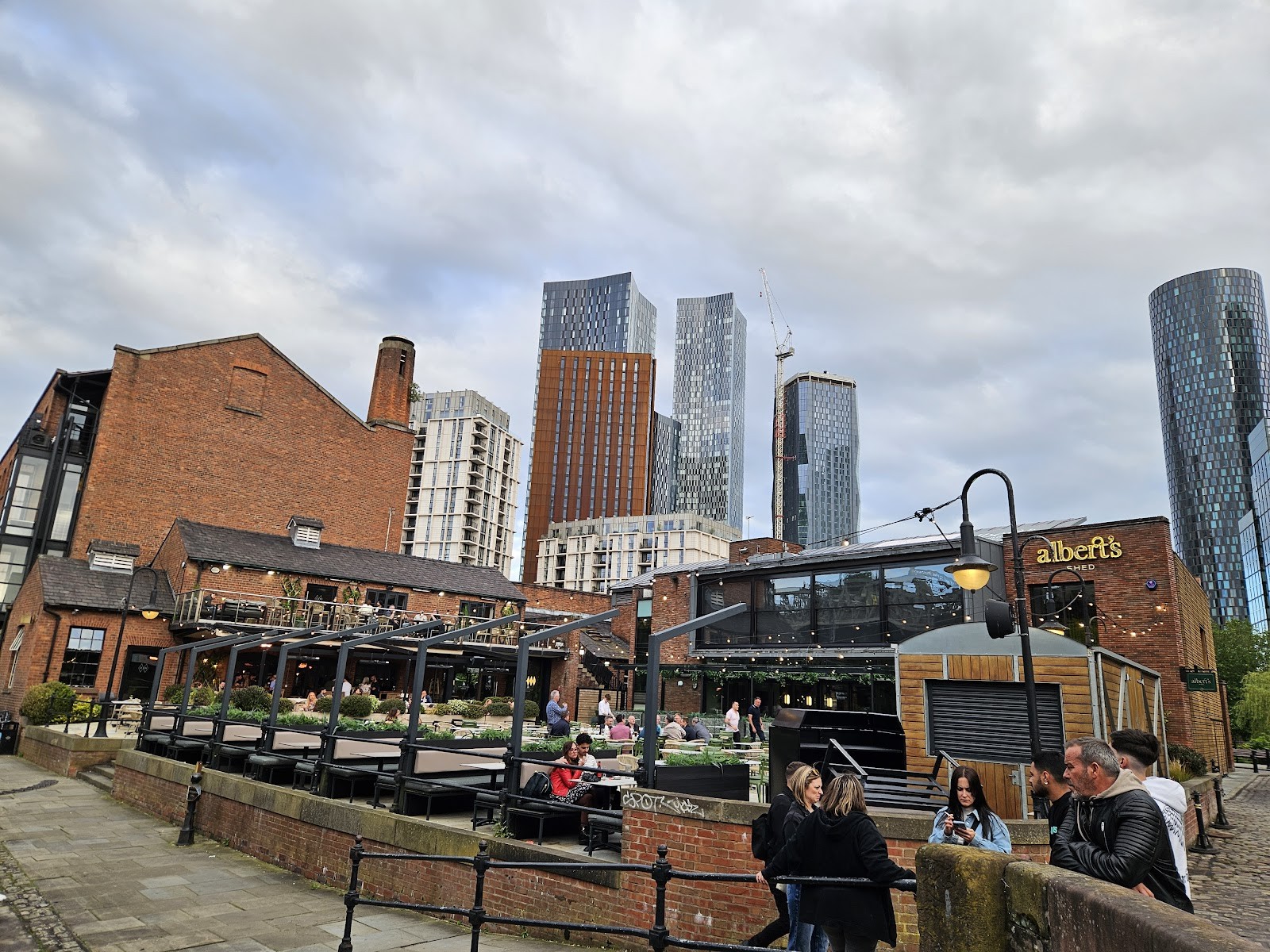 Albert's Shed Restaurant Manchester: the place