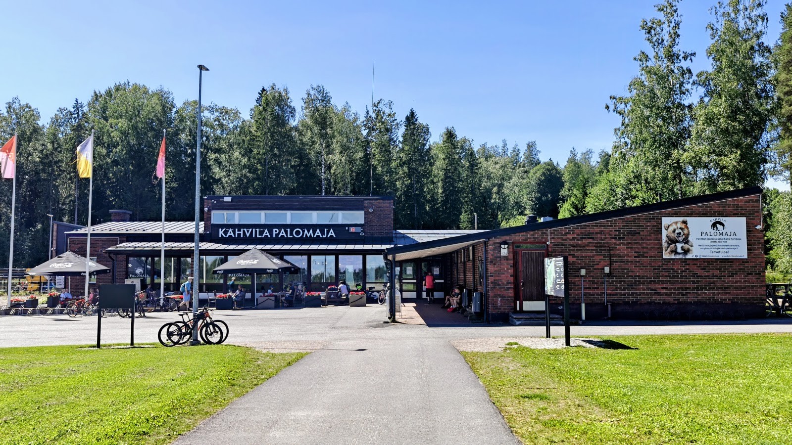 Kahvila Palomaja: the place