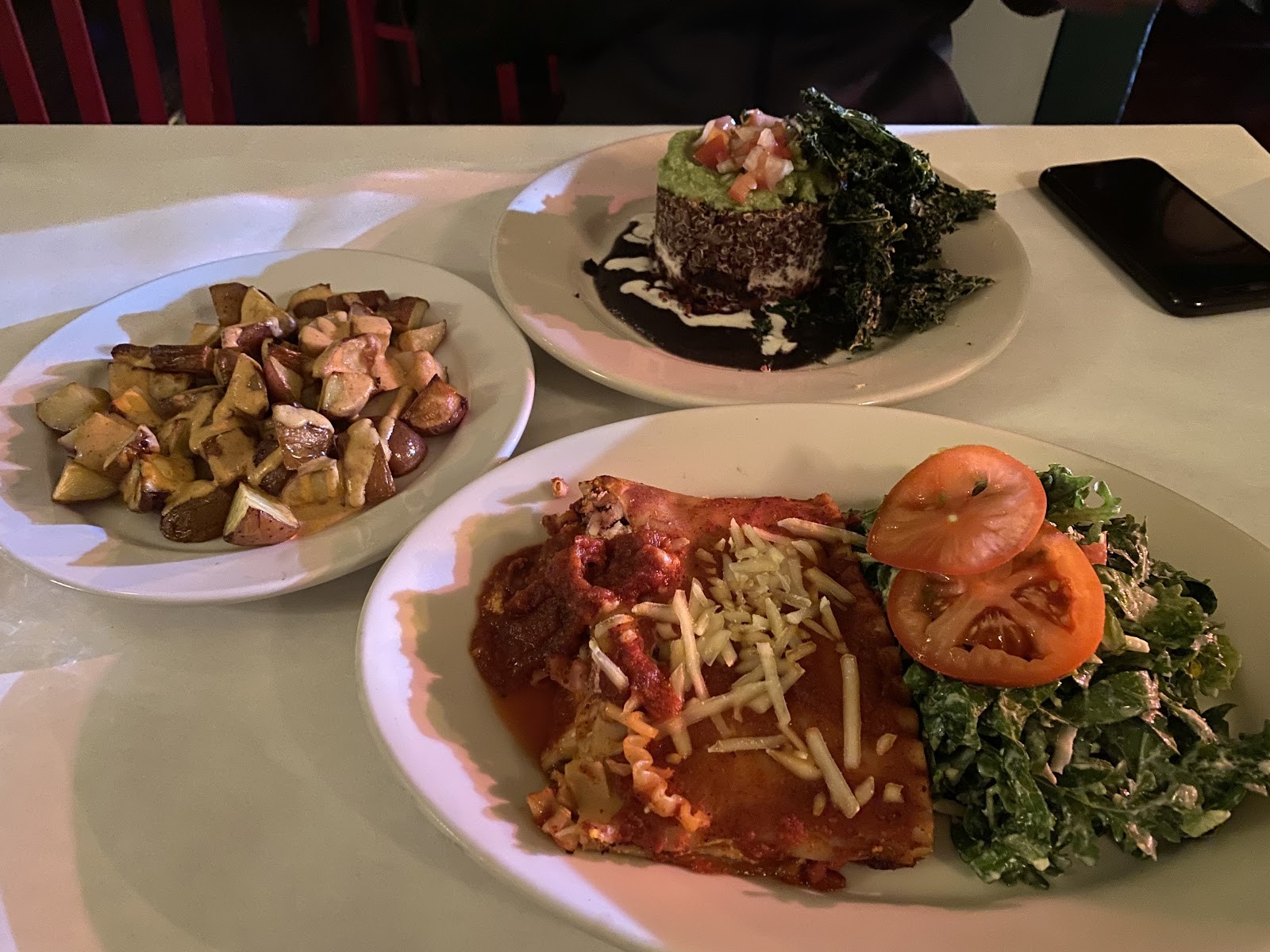 Peña Pachamama: food & drinks