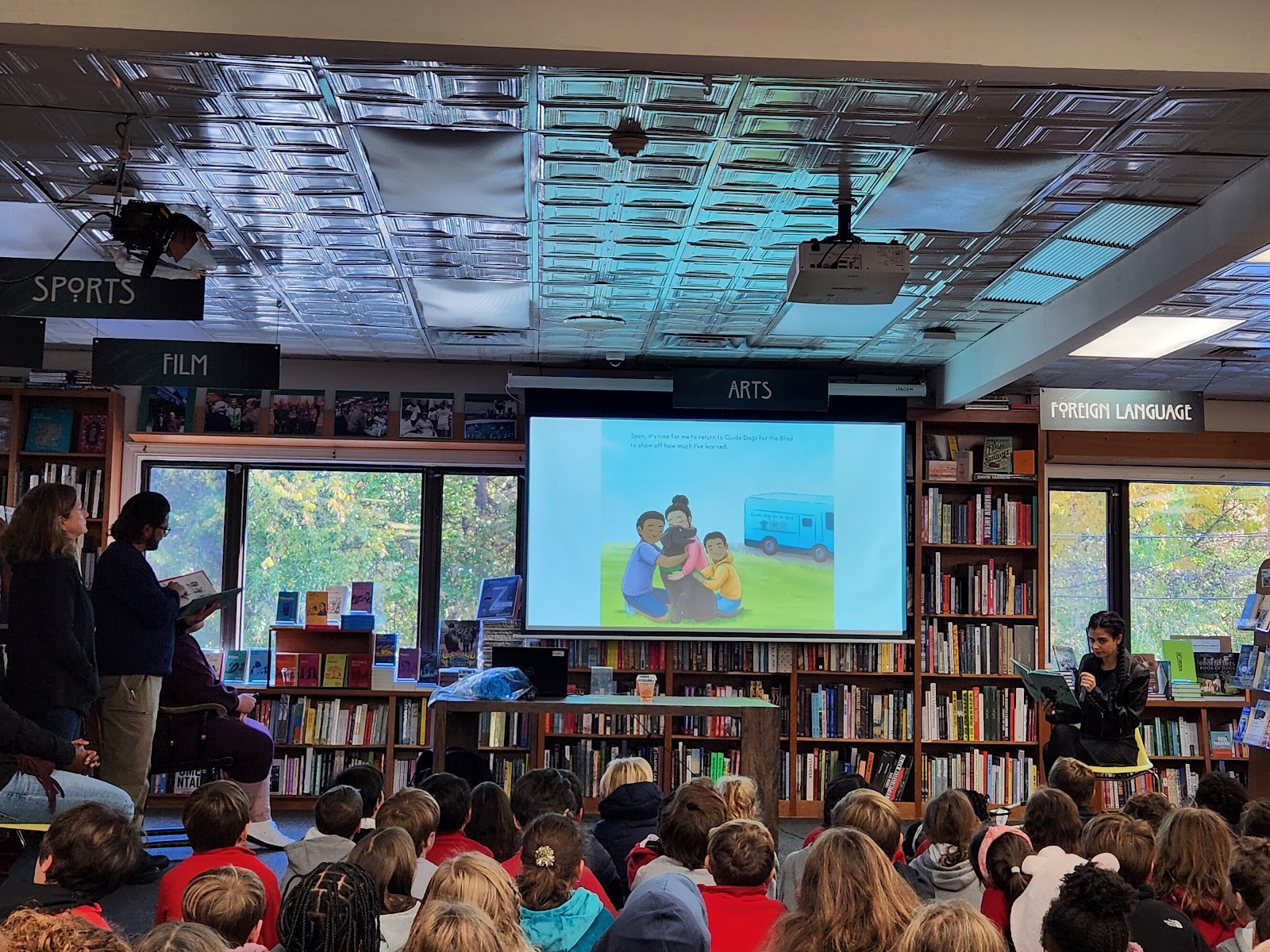 Politics and Prose Bookstore: the place