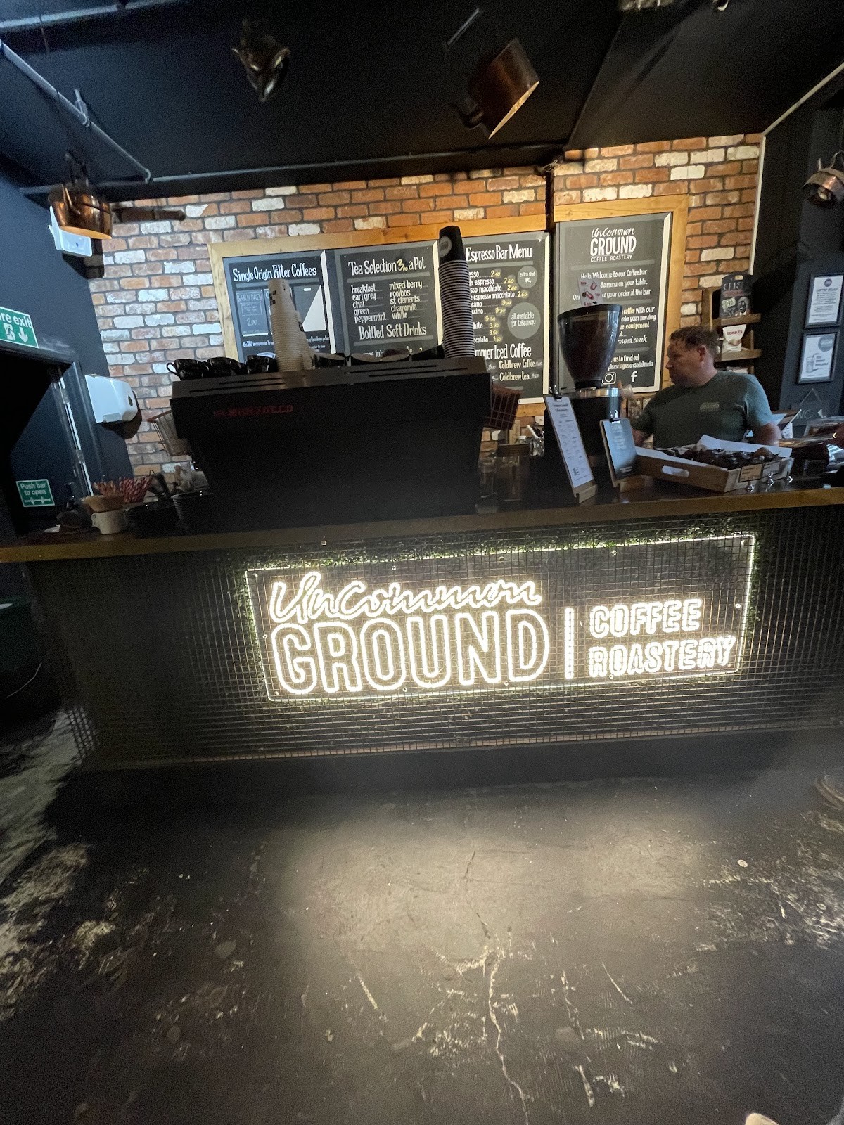 Uncommon Ground Coffee Roastery: the place