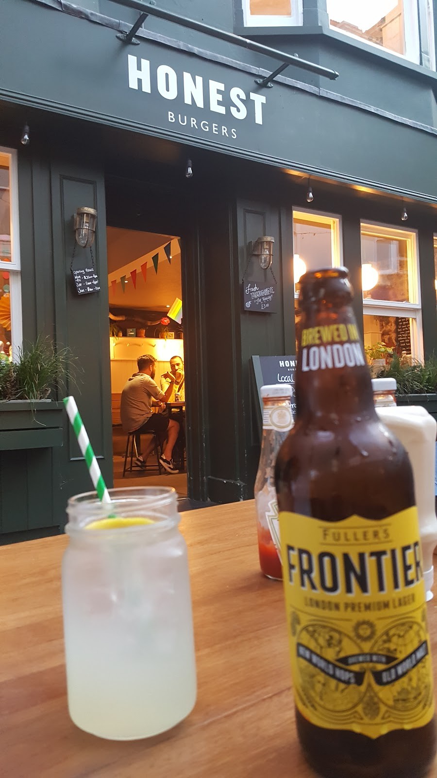 Honest Burgers Brighton: the place