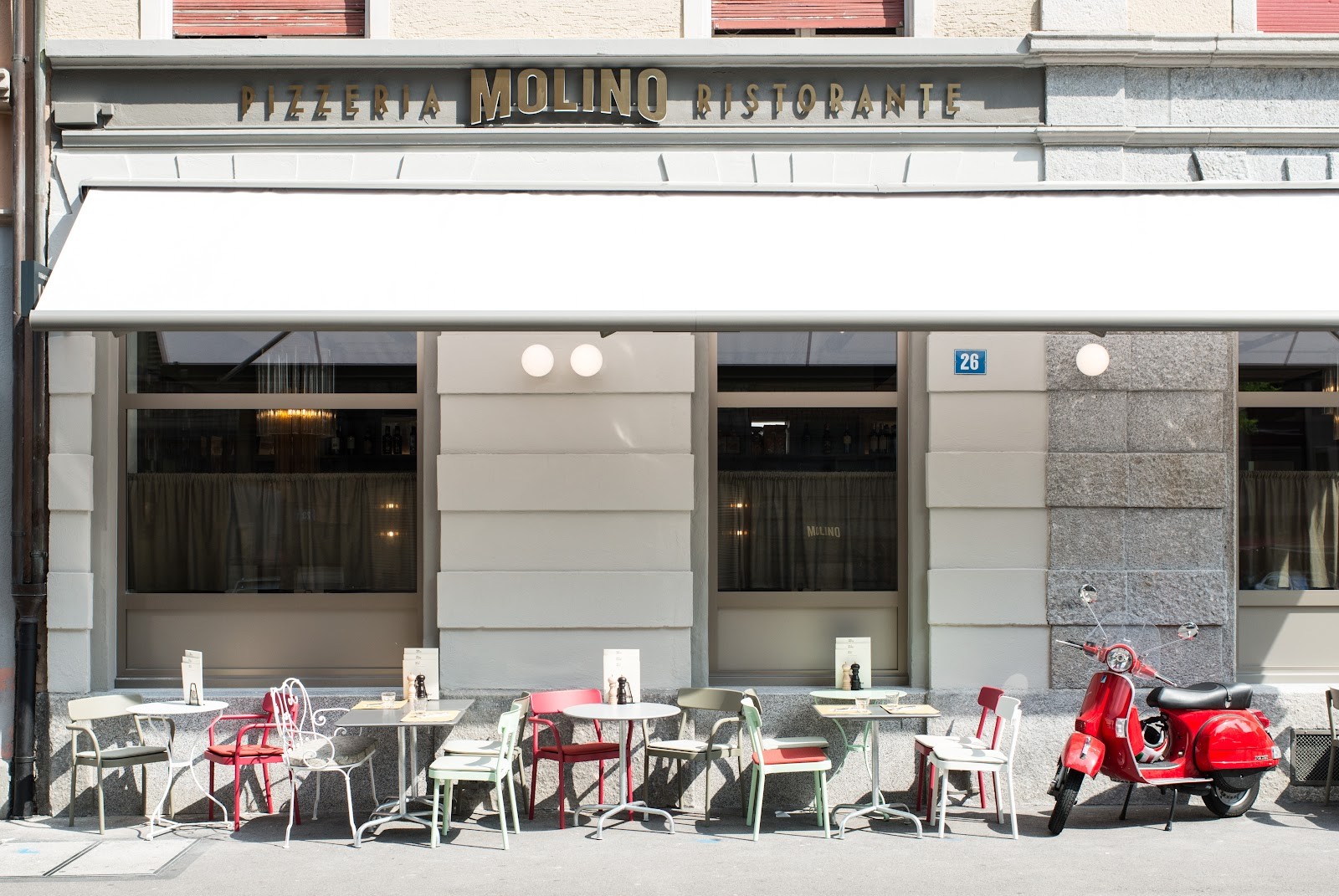 Pizzeria Ristorante Molino Gasometer Zürich: the place