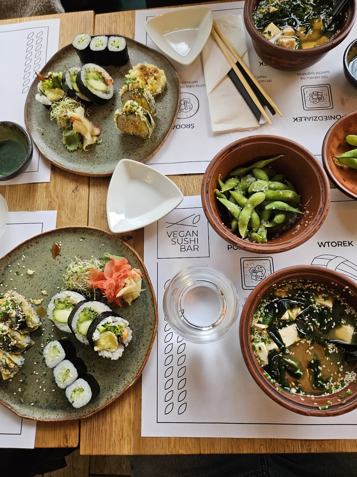 Vegan Sushi Bar: food & drinks