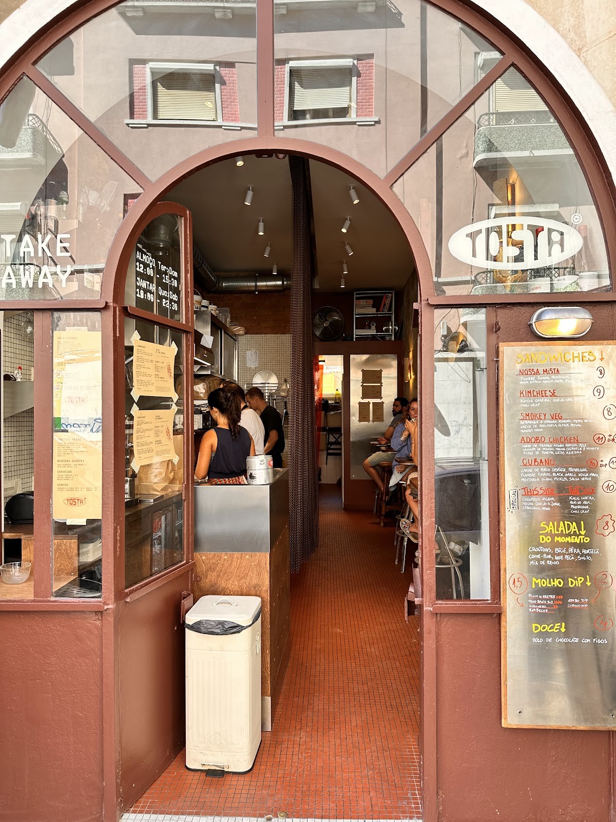 TOSTA Sandwich Kitchen: the place