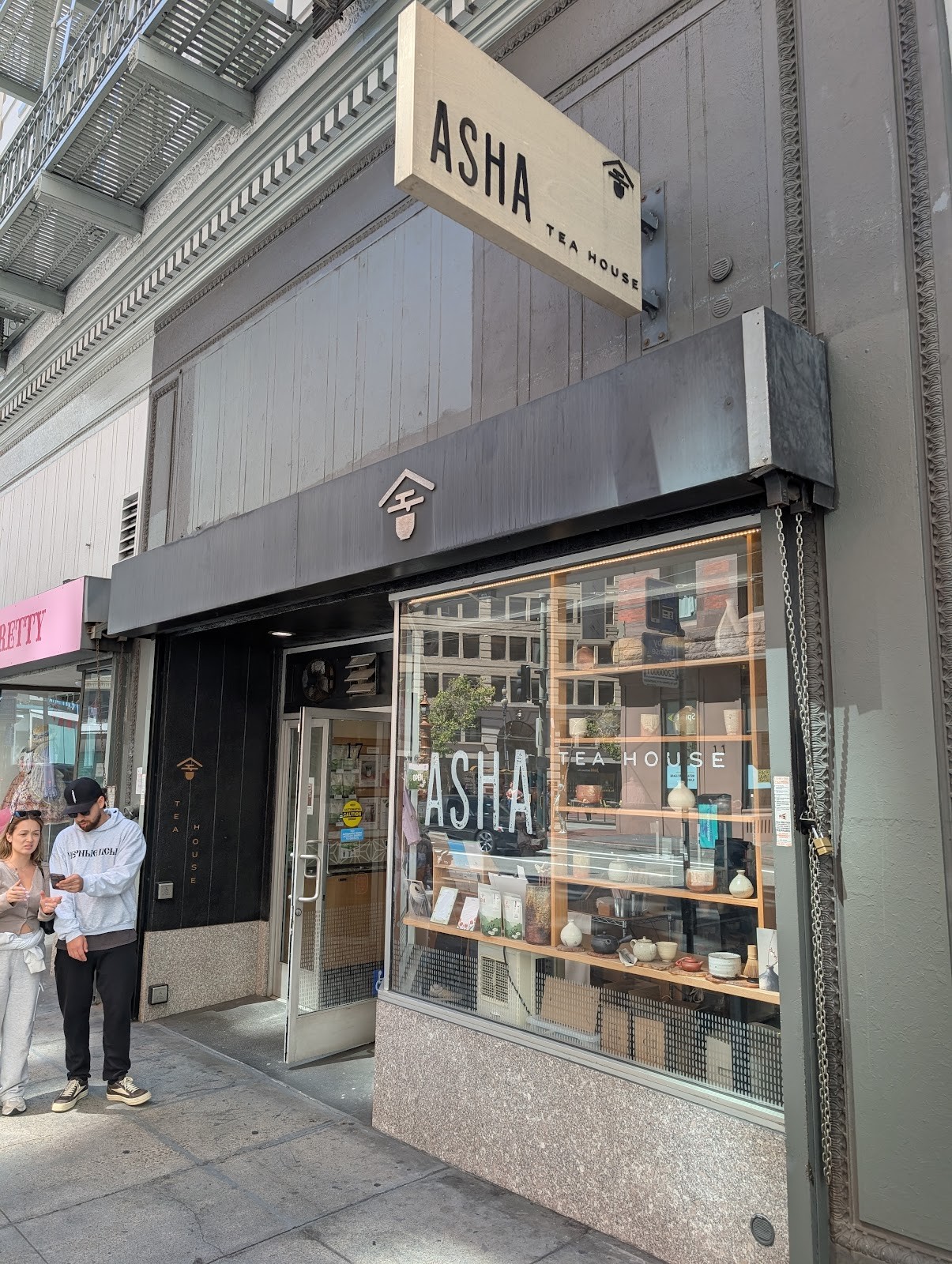 Asha Tea House: the place