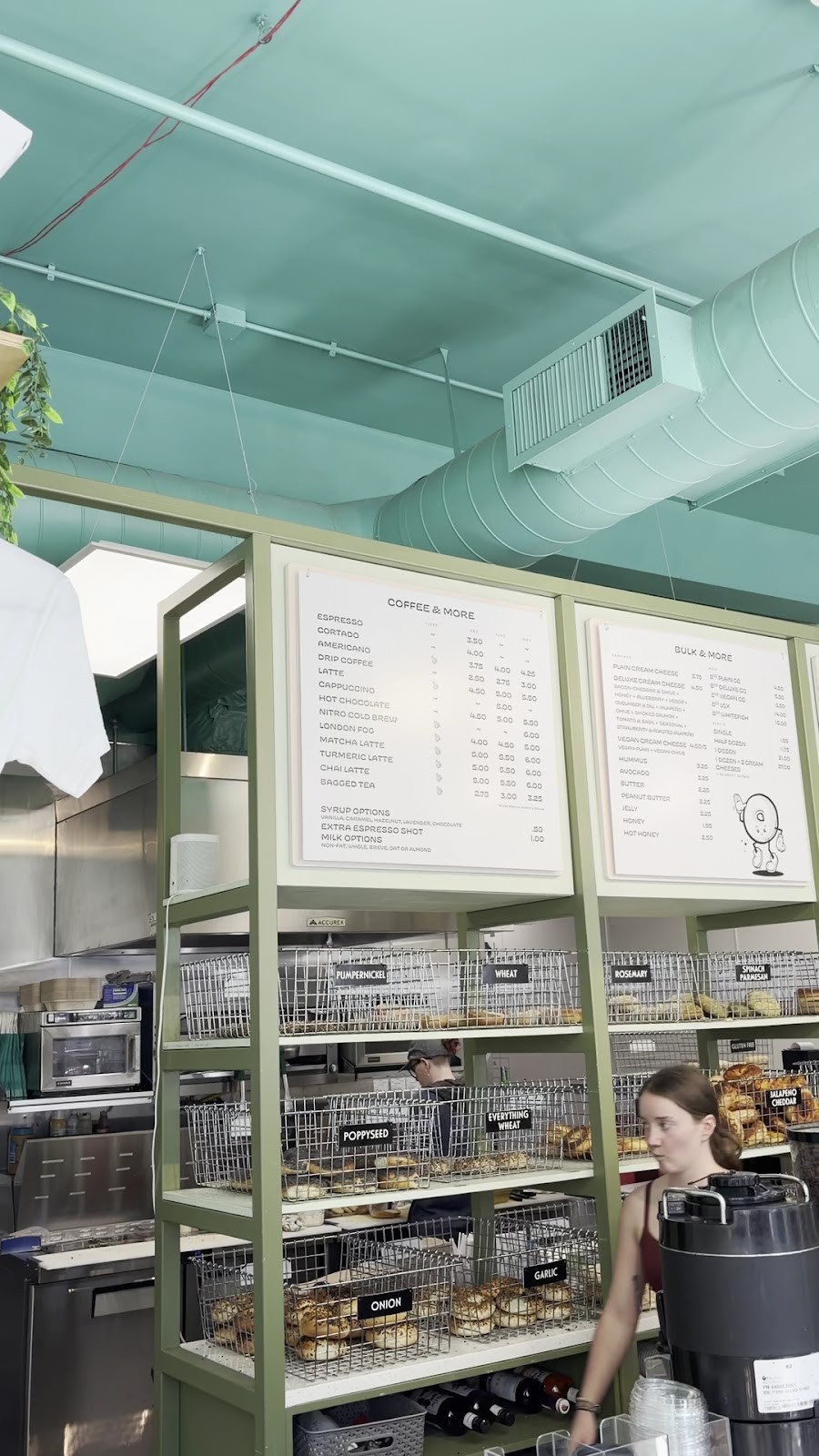 Leroy's Bagels: the place