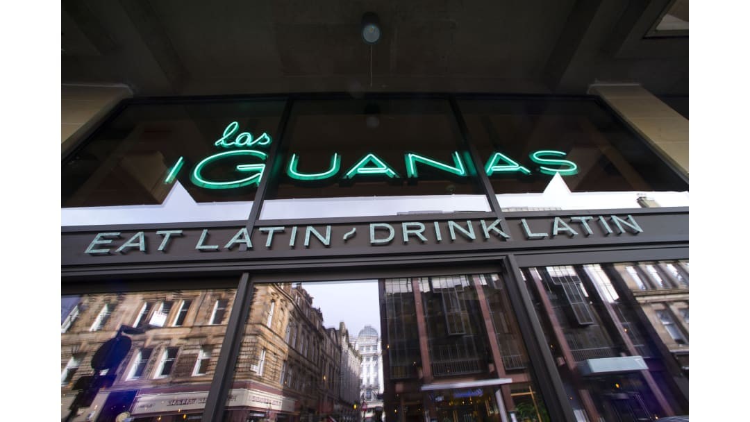 Las Iguanas - Glasgow: the place