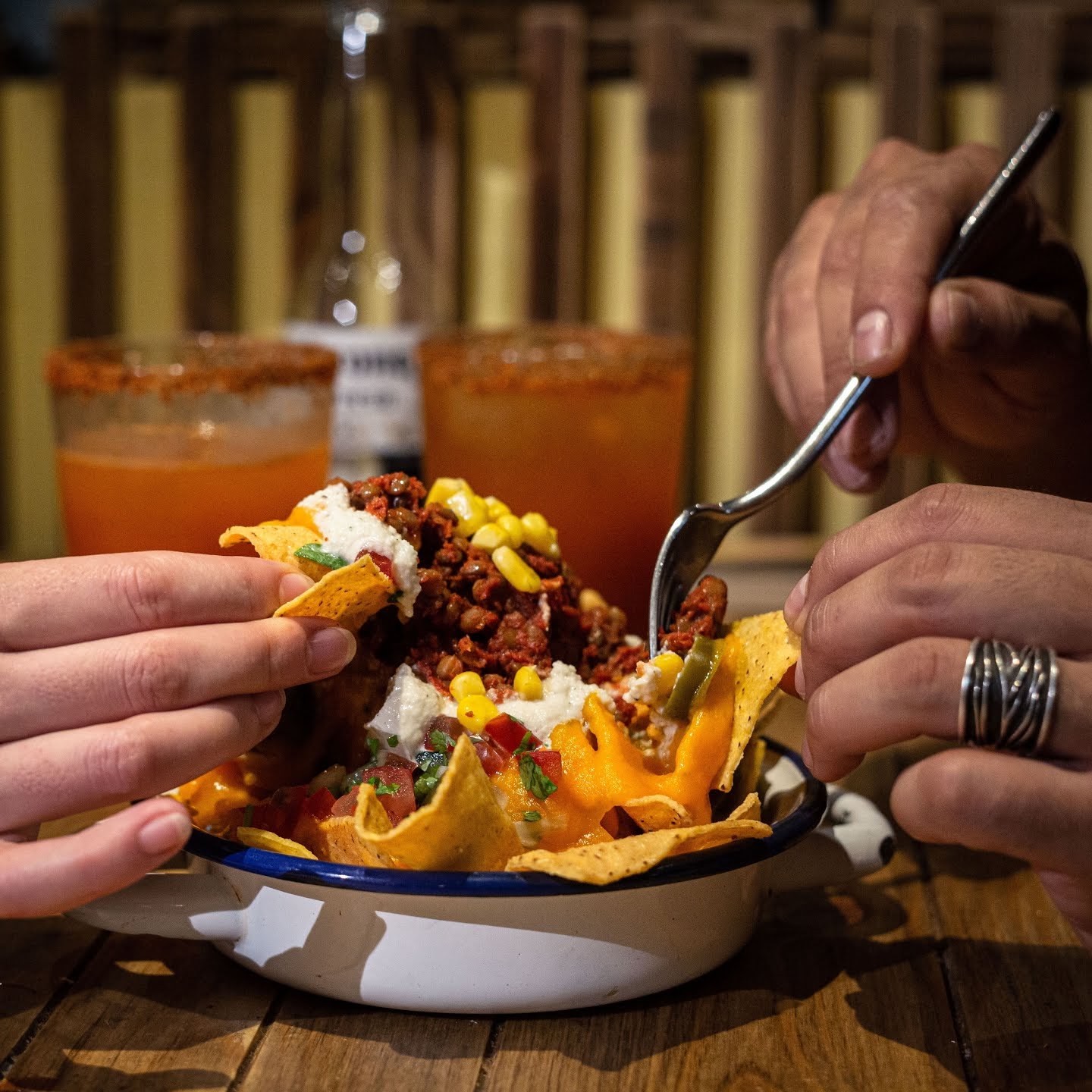 Gallo Santo: food & drinks