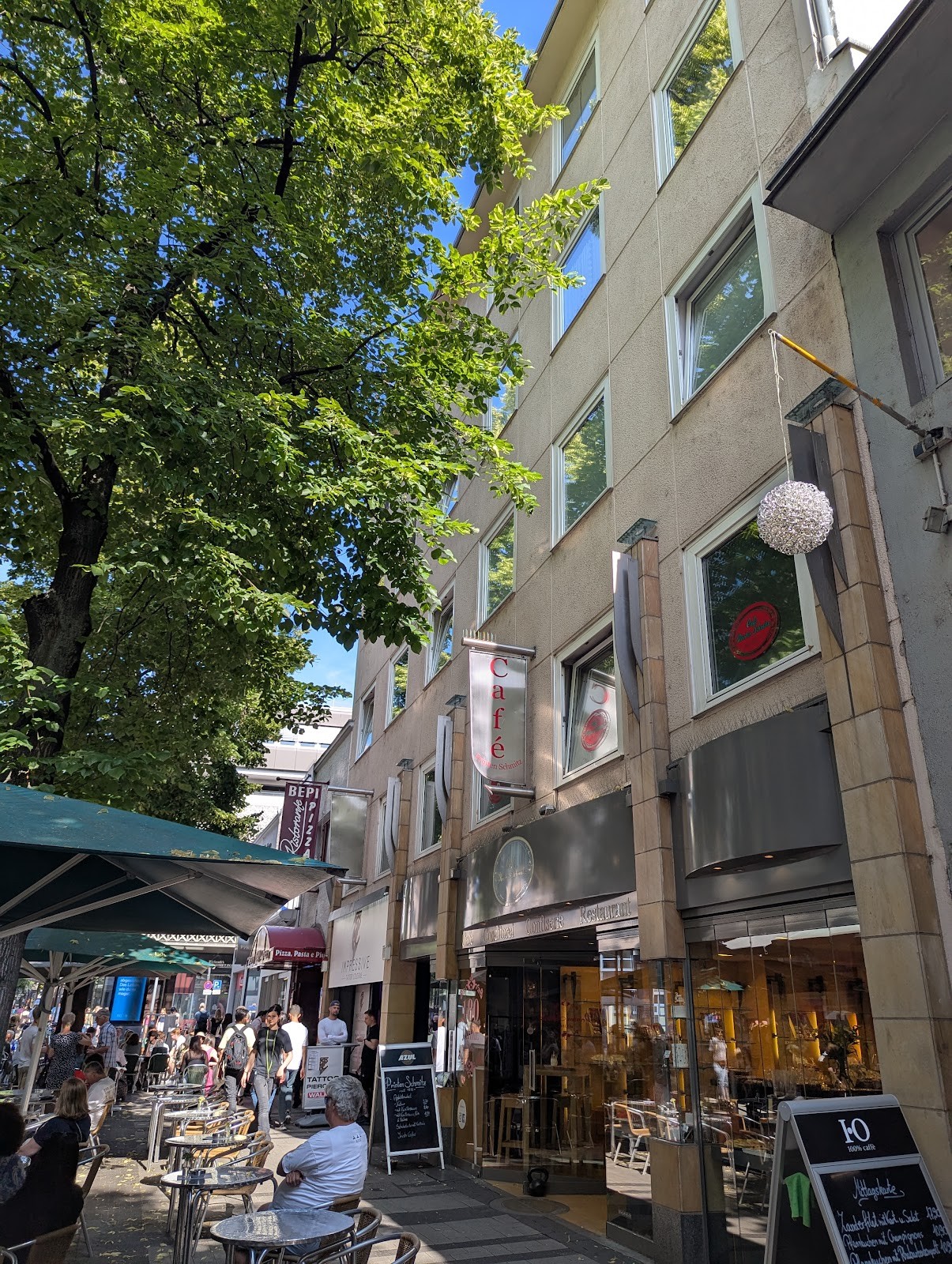 Café Printen Schmitz: the place