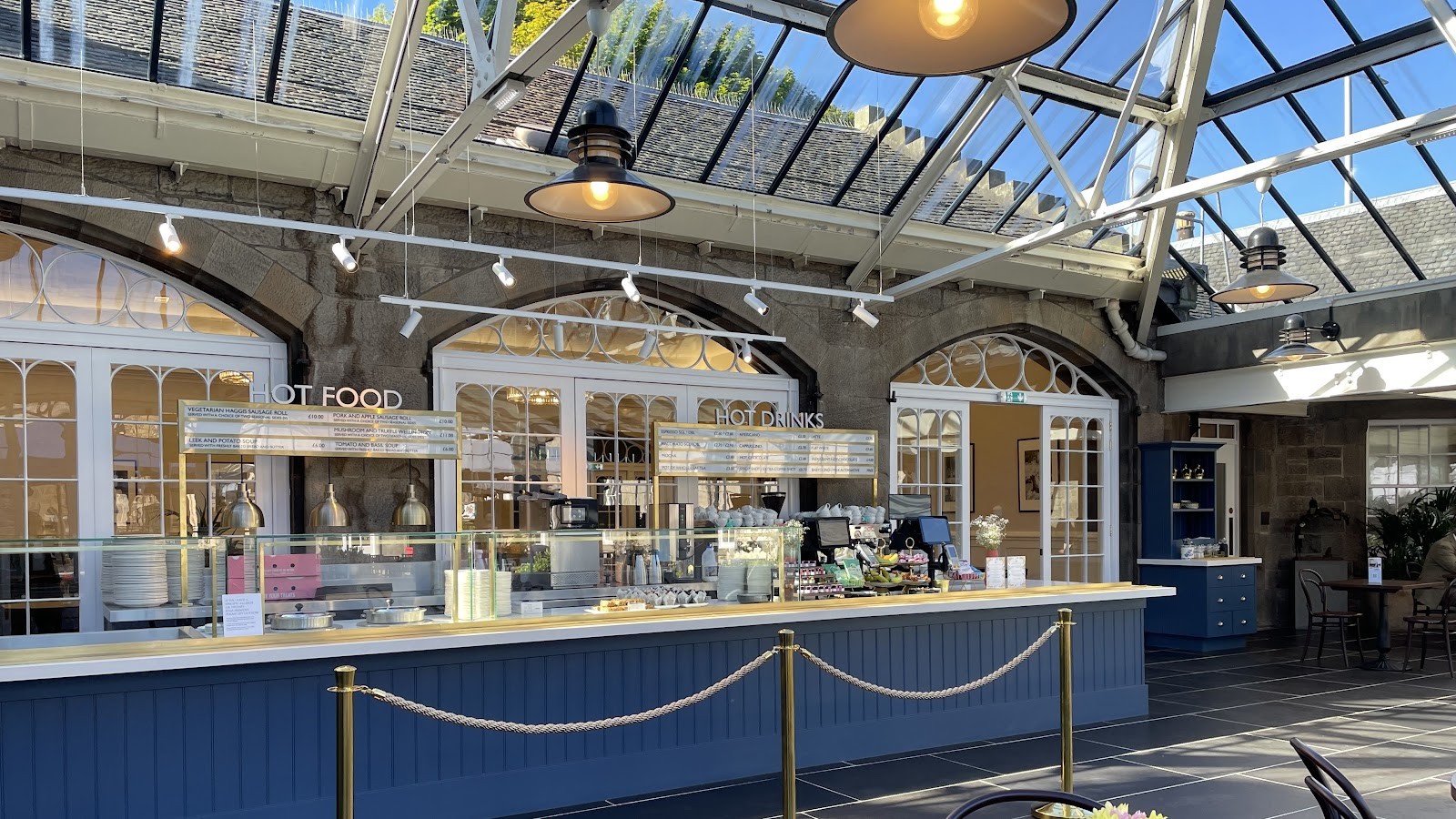 The Cafe at the Palace: the place