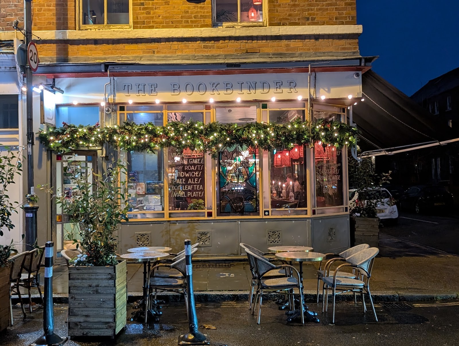 The Bookbinder: the place