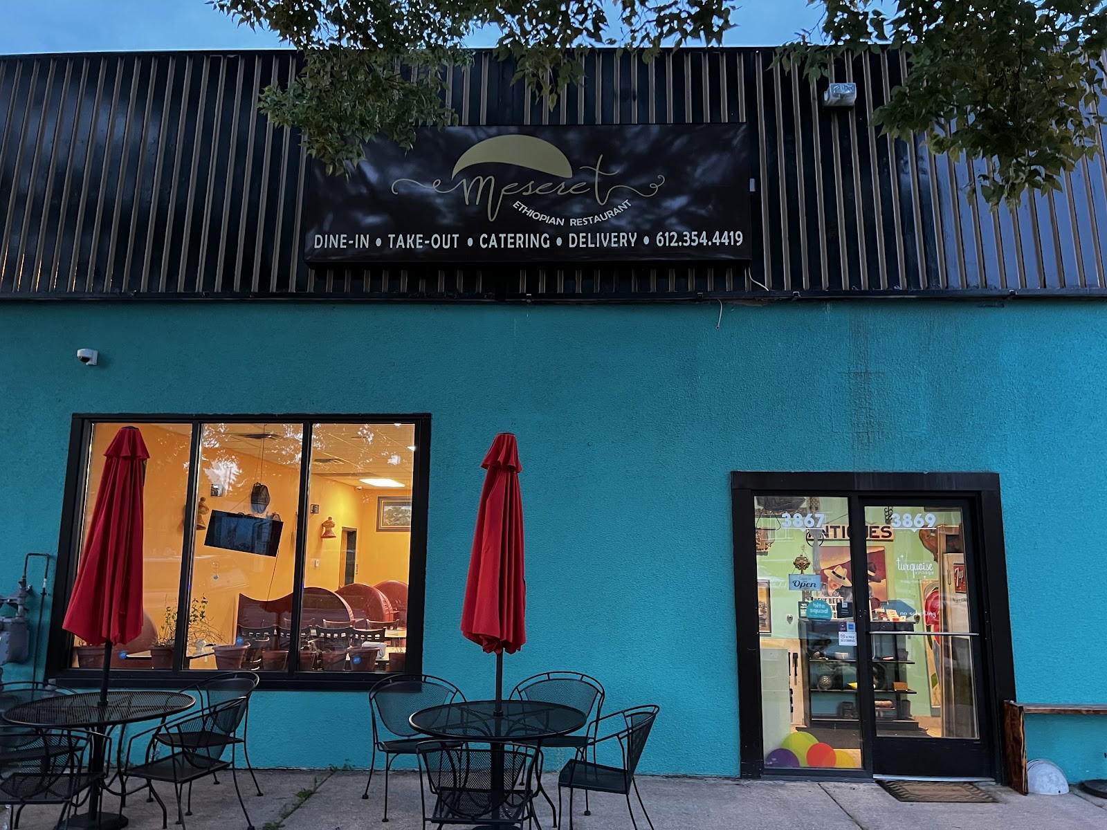 Meseret Ethiopian Restaurant: the place
