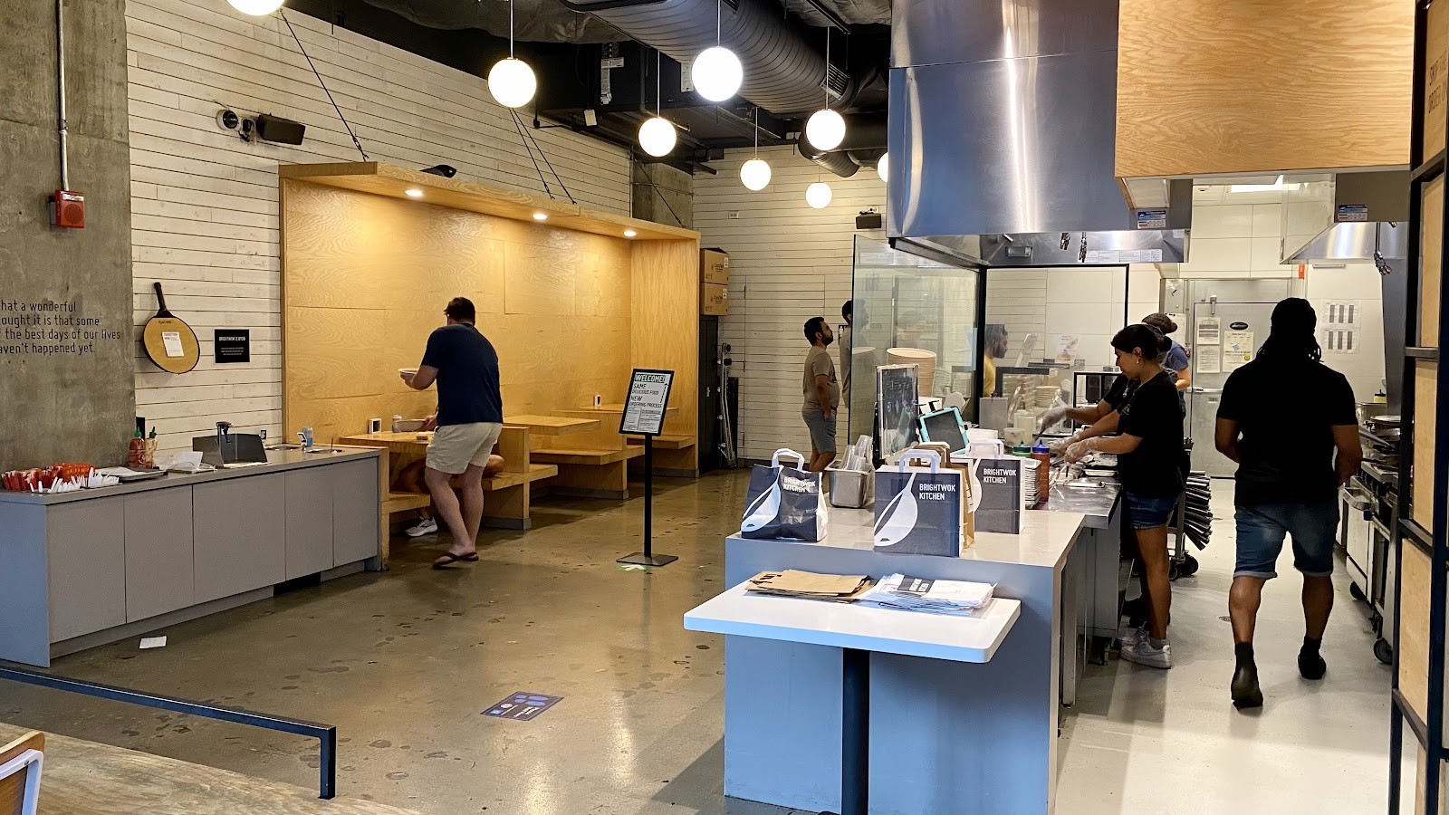 Brightwok Kitchen and Catering: the place