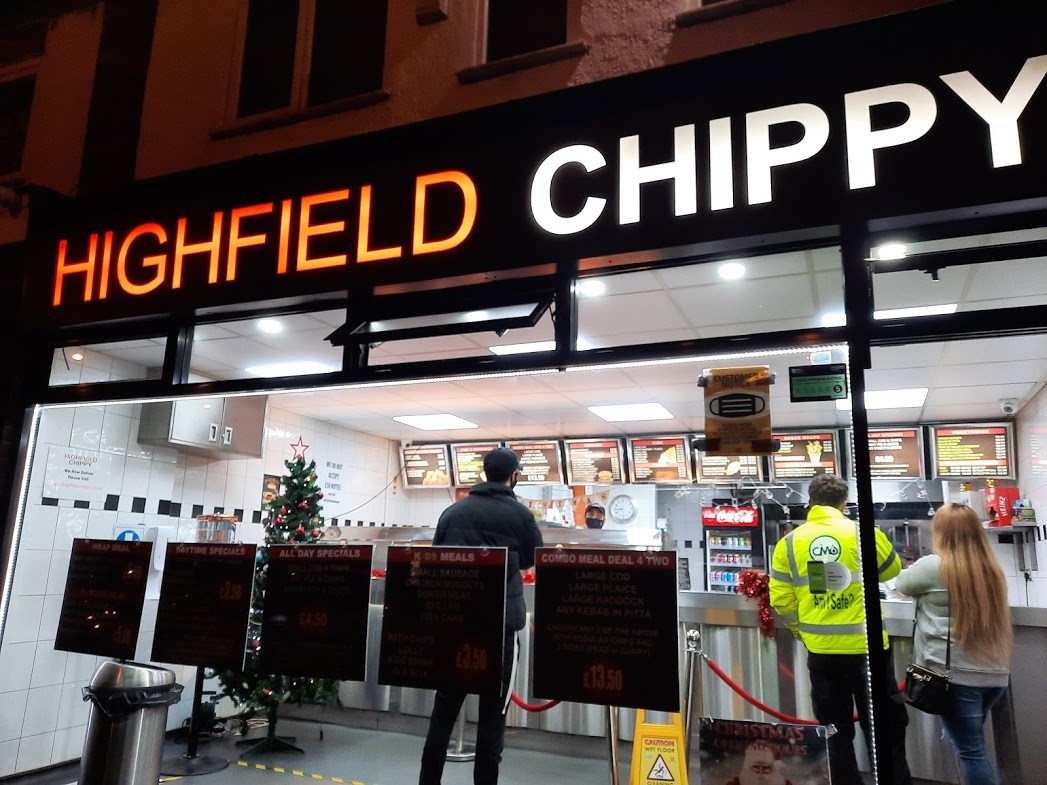 Highfield Chippy: the place
