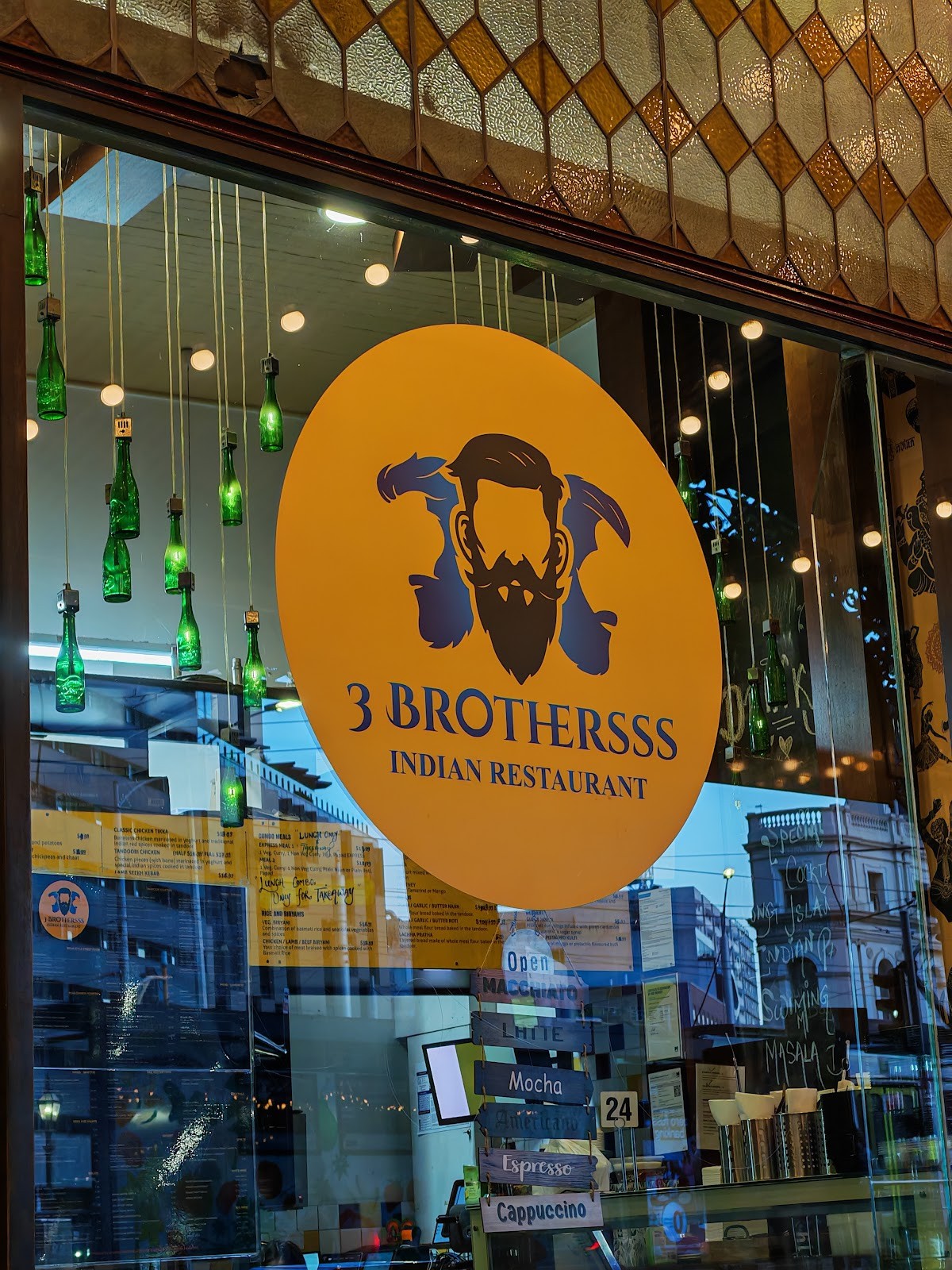 3 Brothersss Indian Restaurant QVM Elizabeth Street: the place
