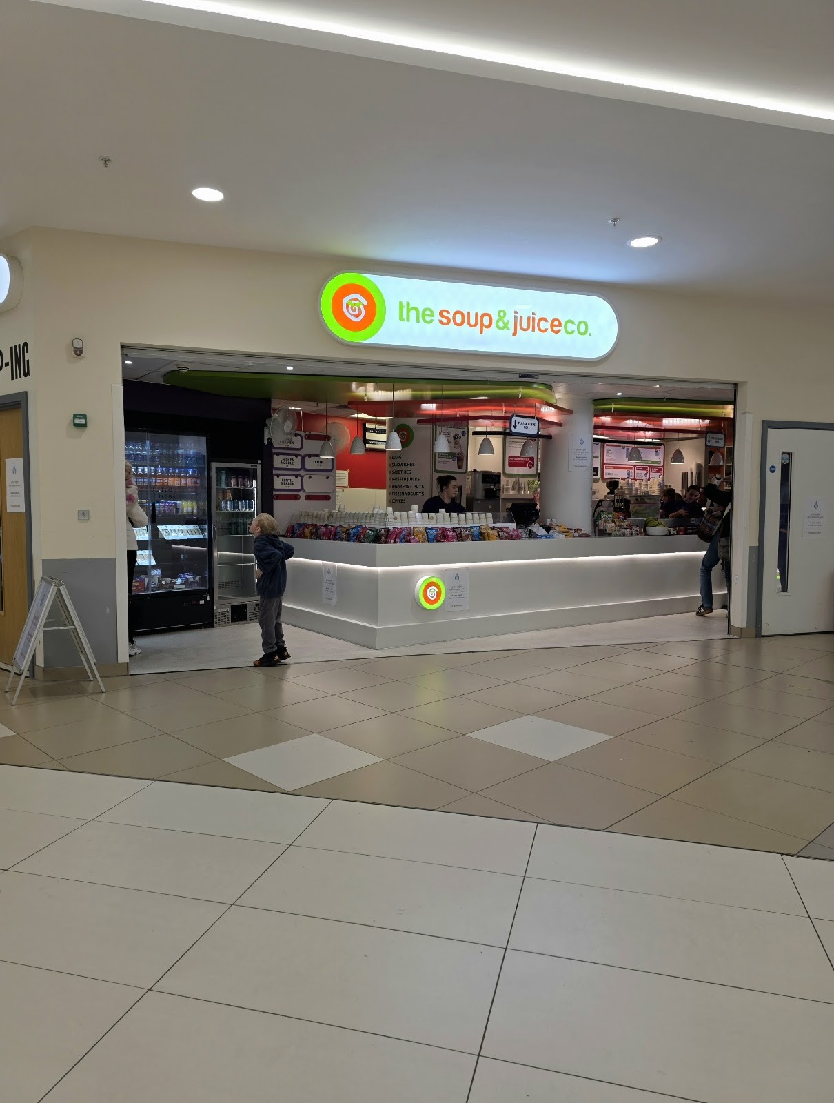 Soup & Juice Co within The Queen Elizabeth Hospital: the place
