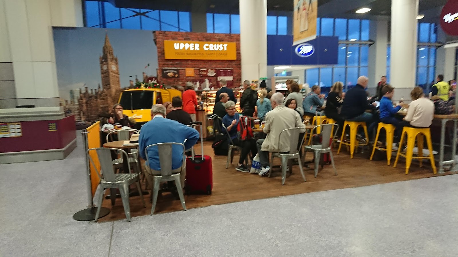 Upper Crust Manchester Piccadilly: the place