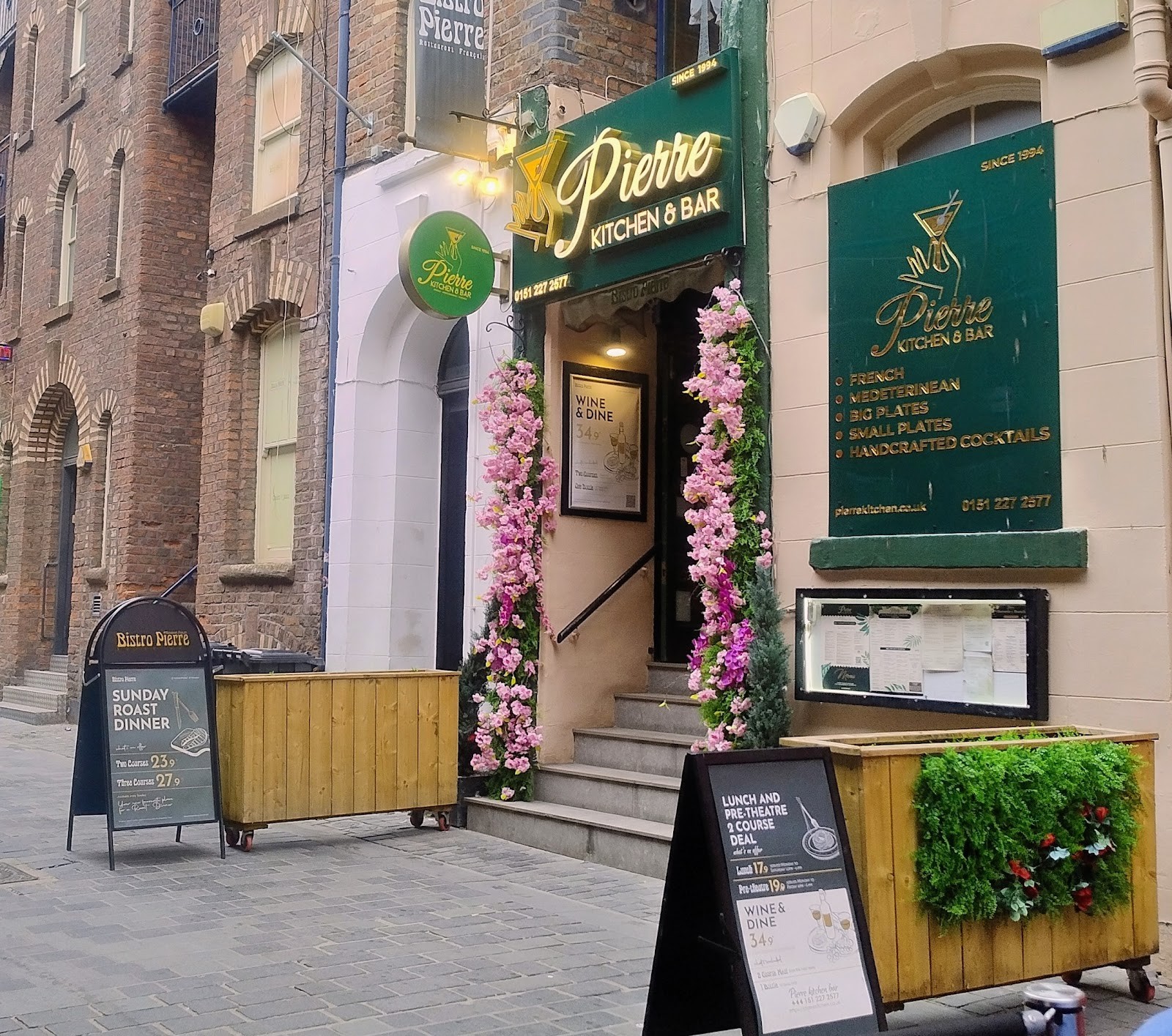 Pierre Kitchen & Bar | CAVERN QUARTER: the place