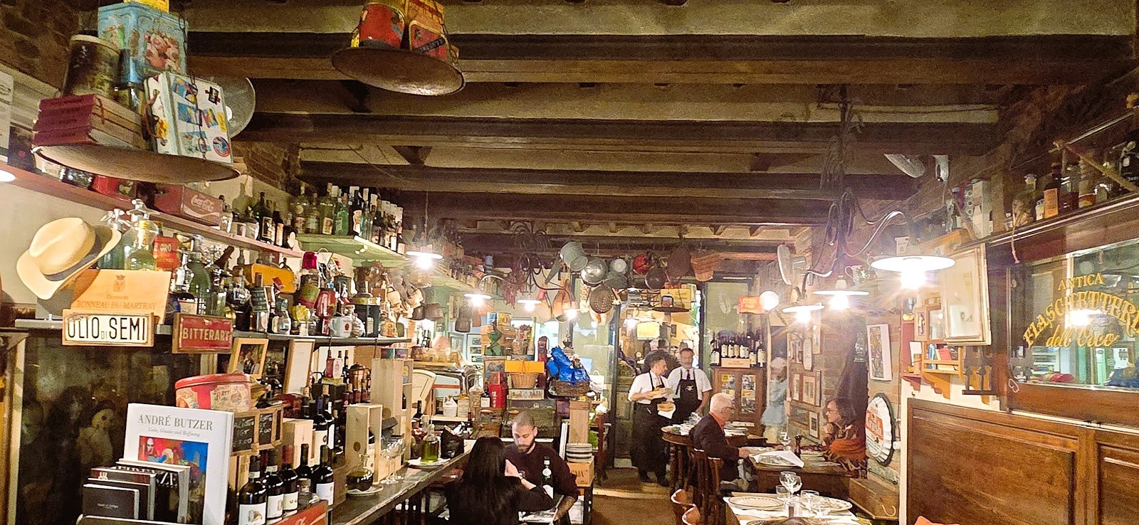 Trattoria 13 Gobbi: the place