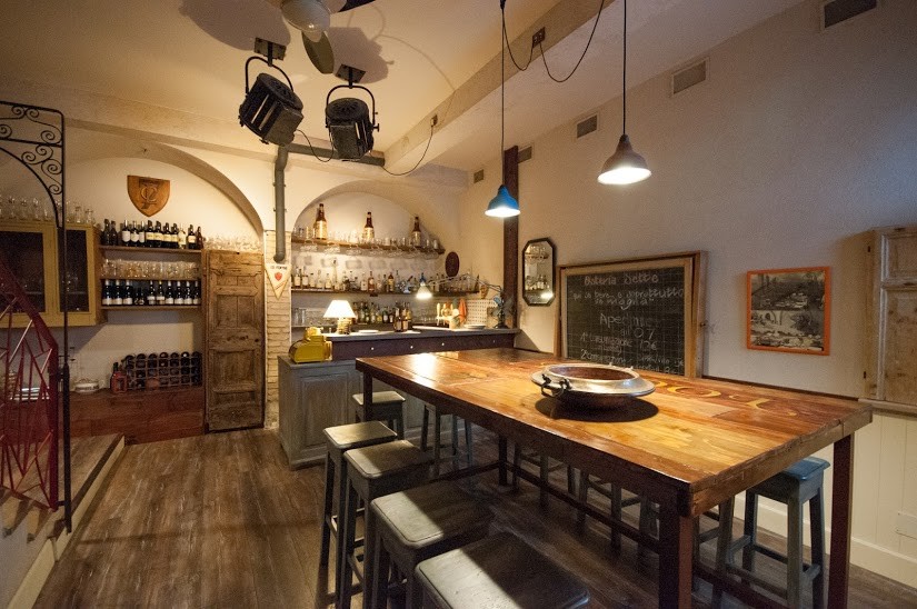 Osteria sette: the place
