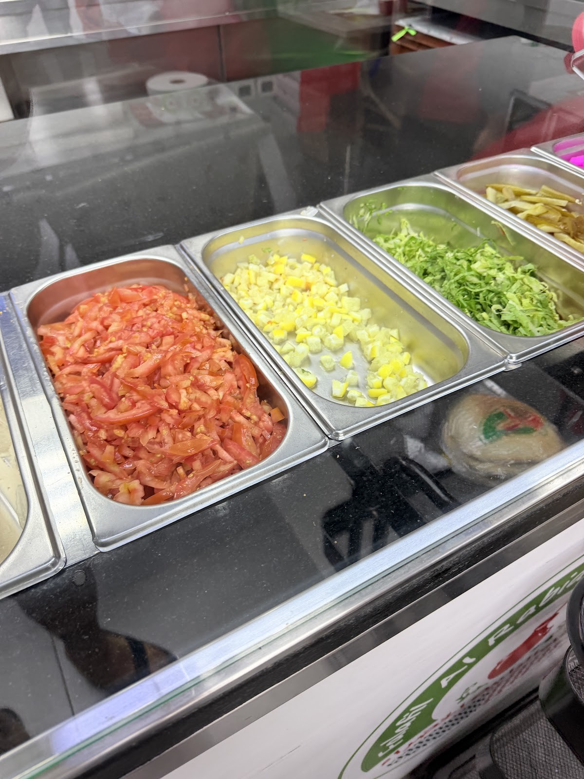 Falafil Al Rabiah Al Khadra: the place