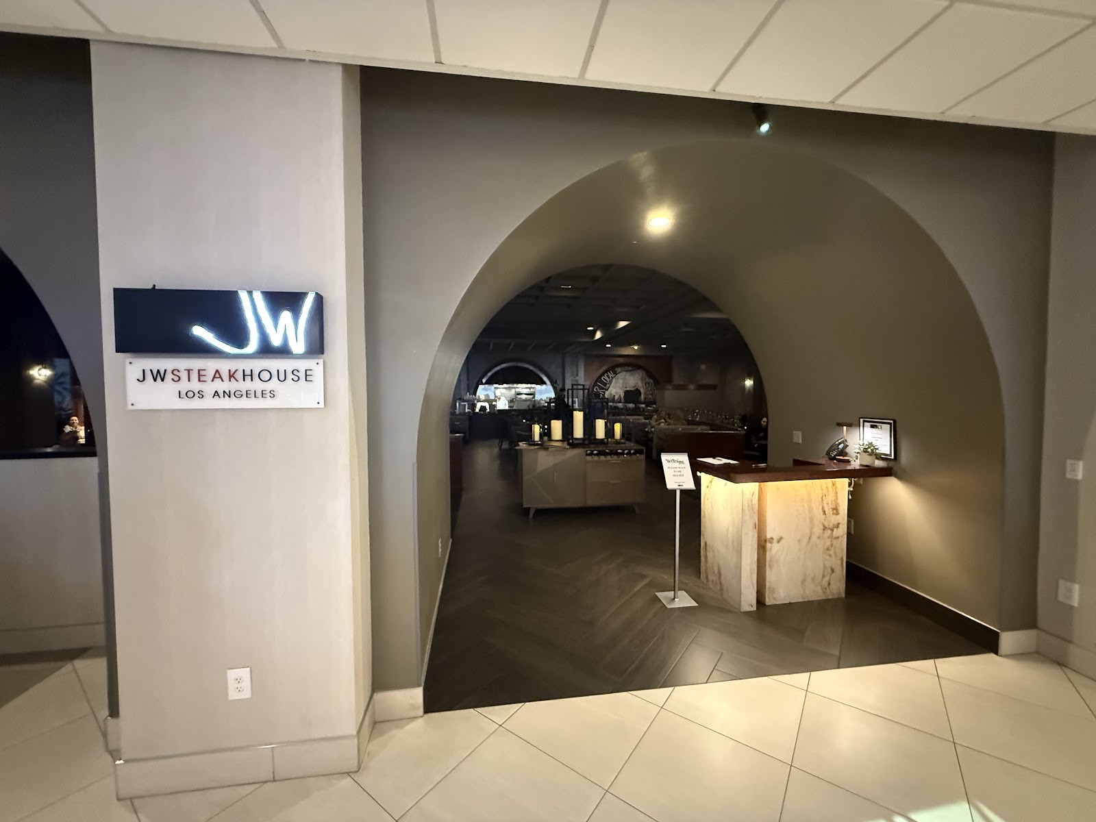 JW Steakhouse: the place