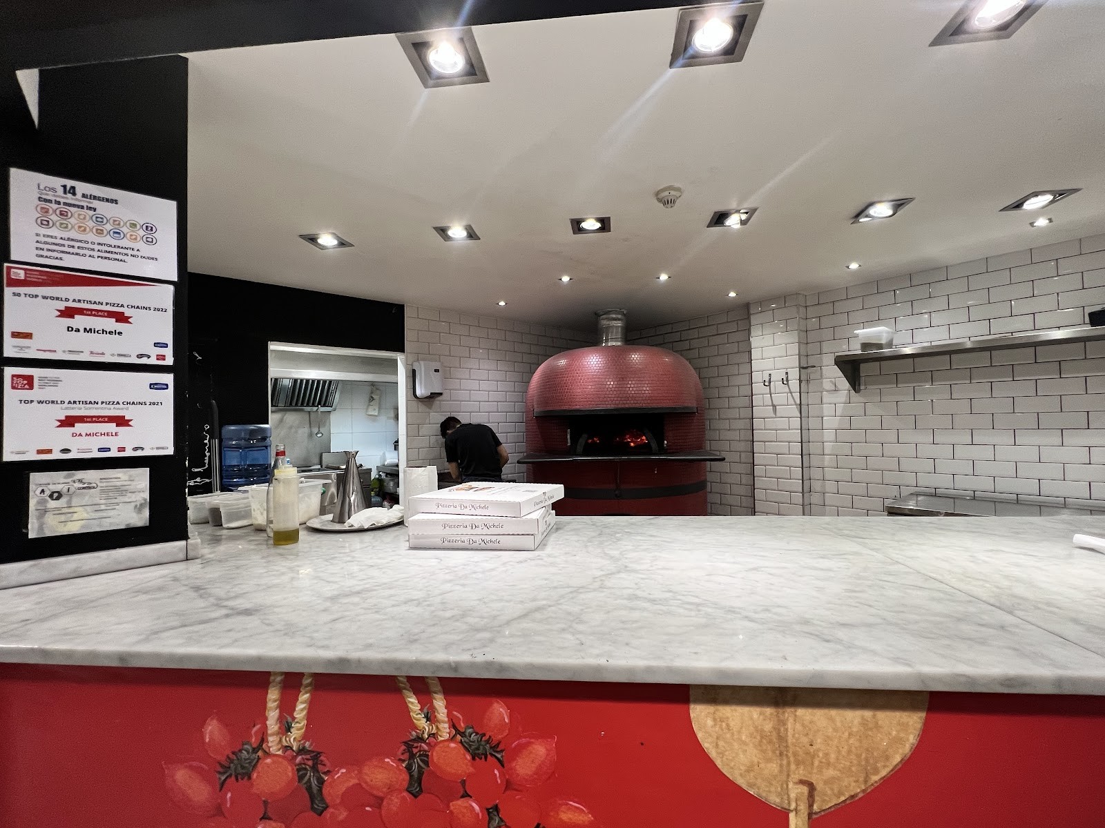 L' Antica Pizzeria Da Michele - Barcelona: the place