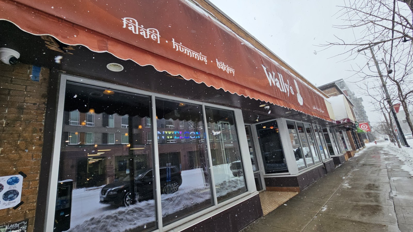 Wally's Falafel and Hummus: the place