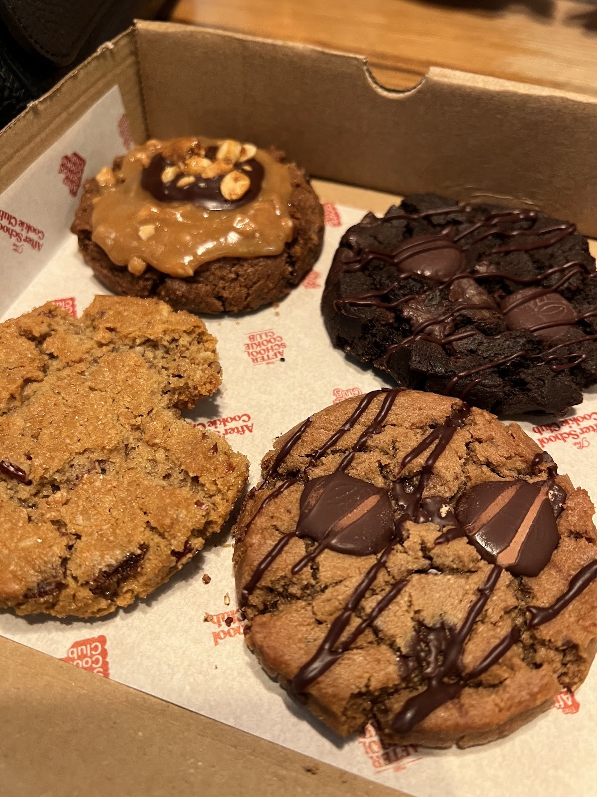 After School Cookie Club: food & drinks