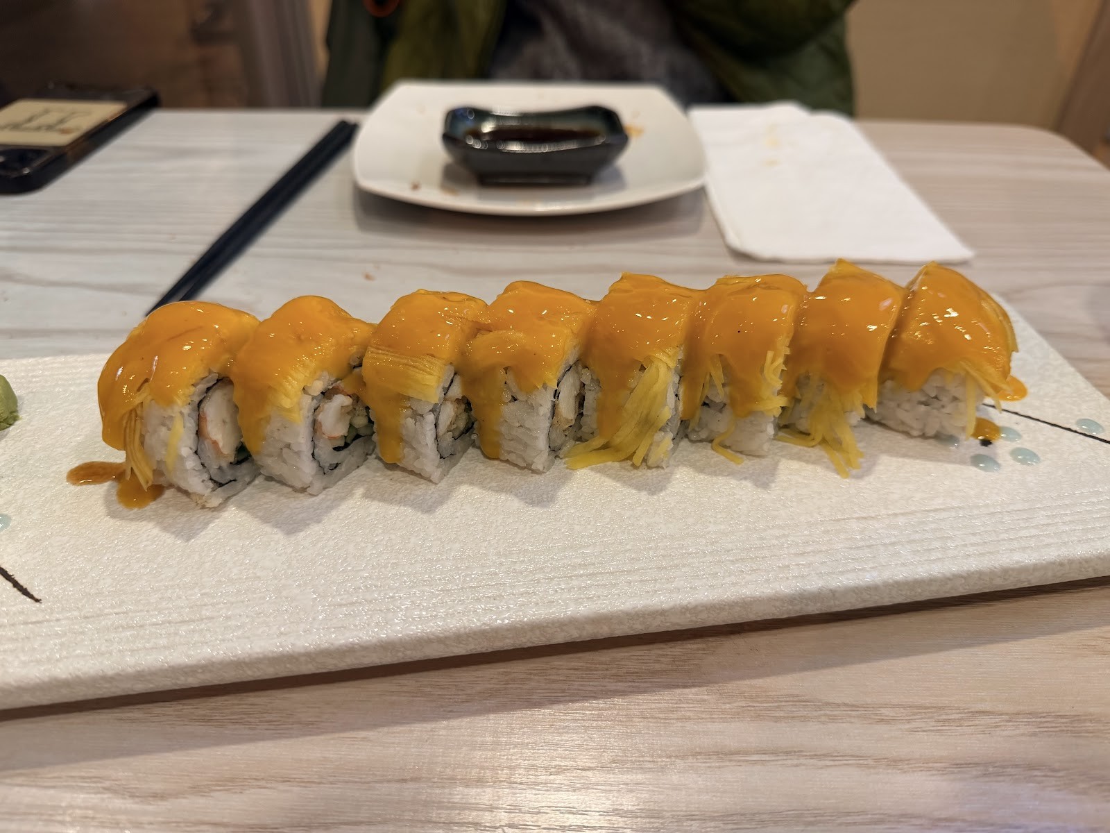 Tenon Vegan Sushi: food & drinks