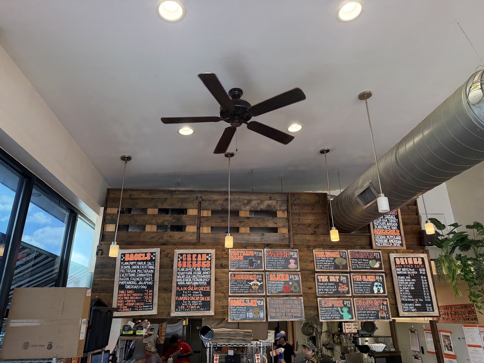 Nervous Charlie's Bagels: the place