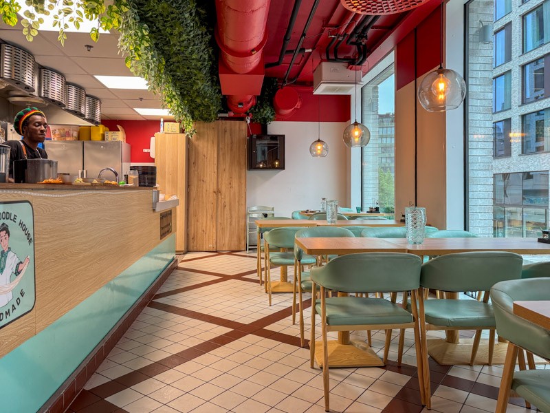 Uyghur Noodle House: the place