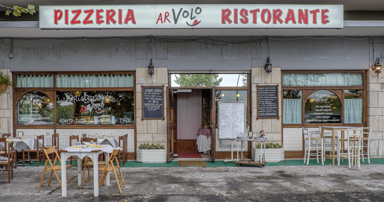 ArVolo Ristorante Pizzeria: the place