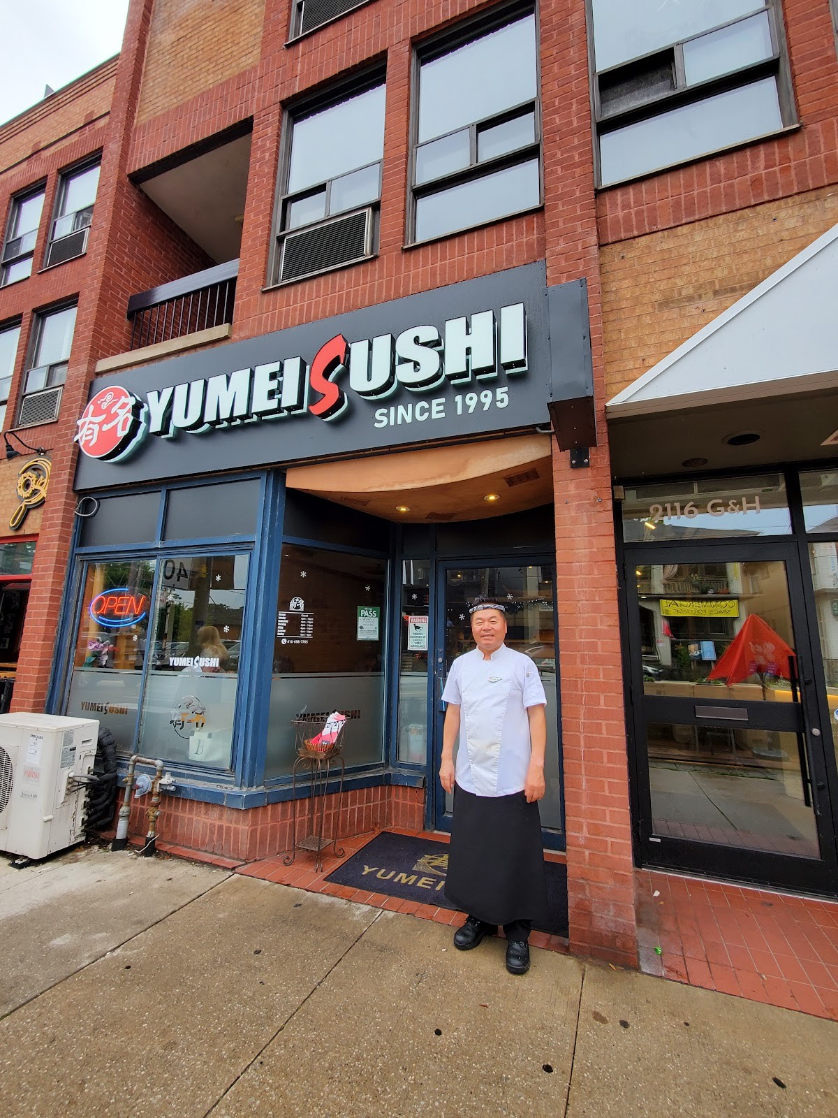 Yumei Sushi Japanese Restaurant: the place